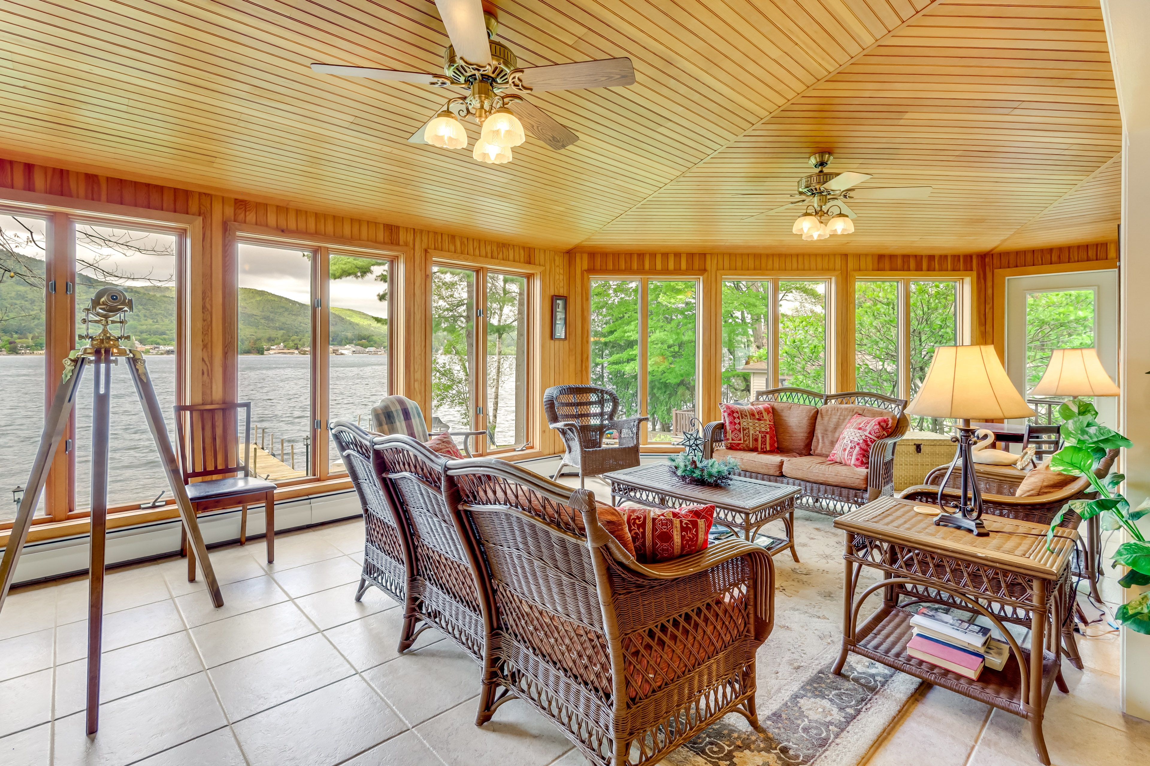Living Room | Main House | Lake Views