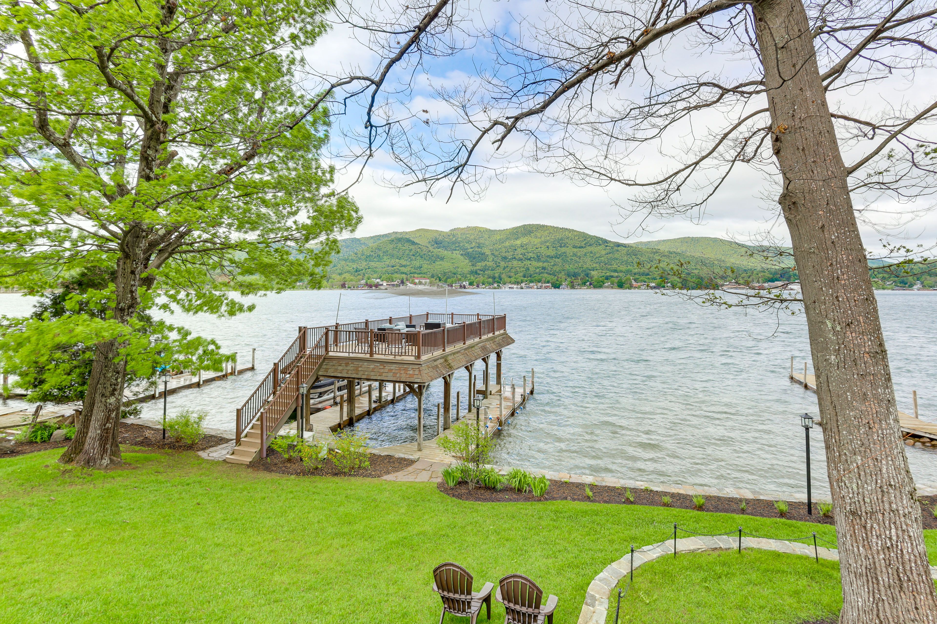 Lake George Vacation Rental | 14BR | 9BA | Stairs Required | 6,200 Sq Ft