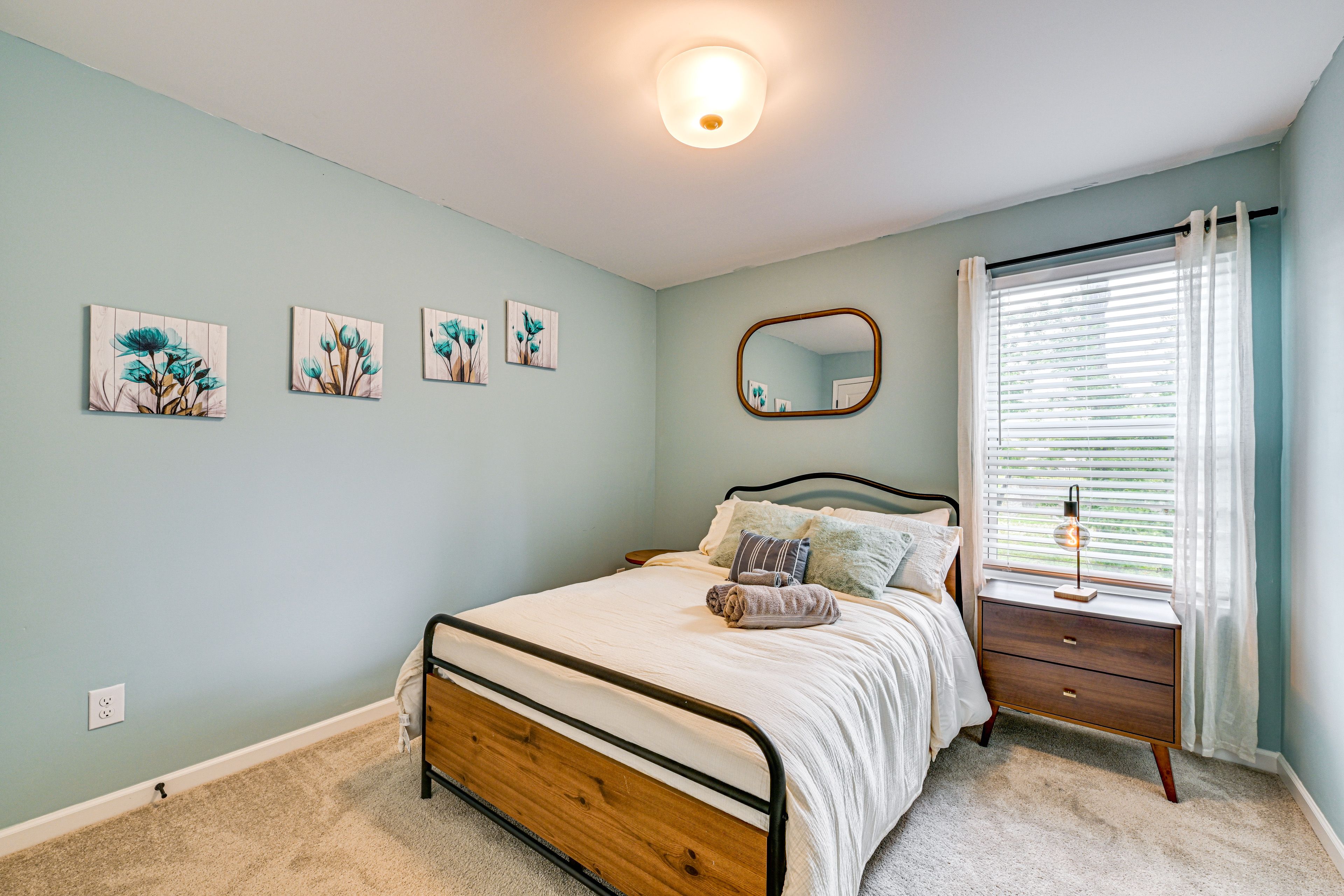 Bedroom 2 | 2nd Floor | Queen Bed | Linens Provided