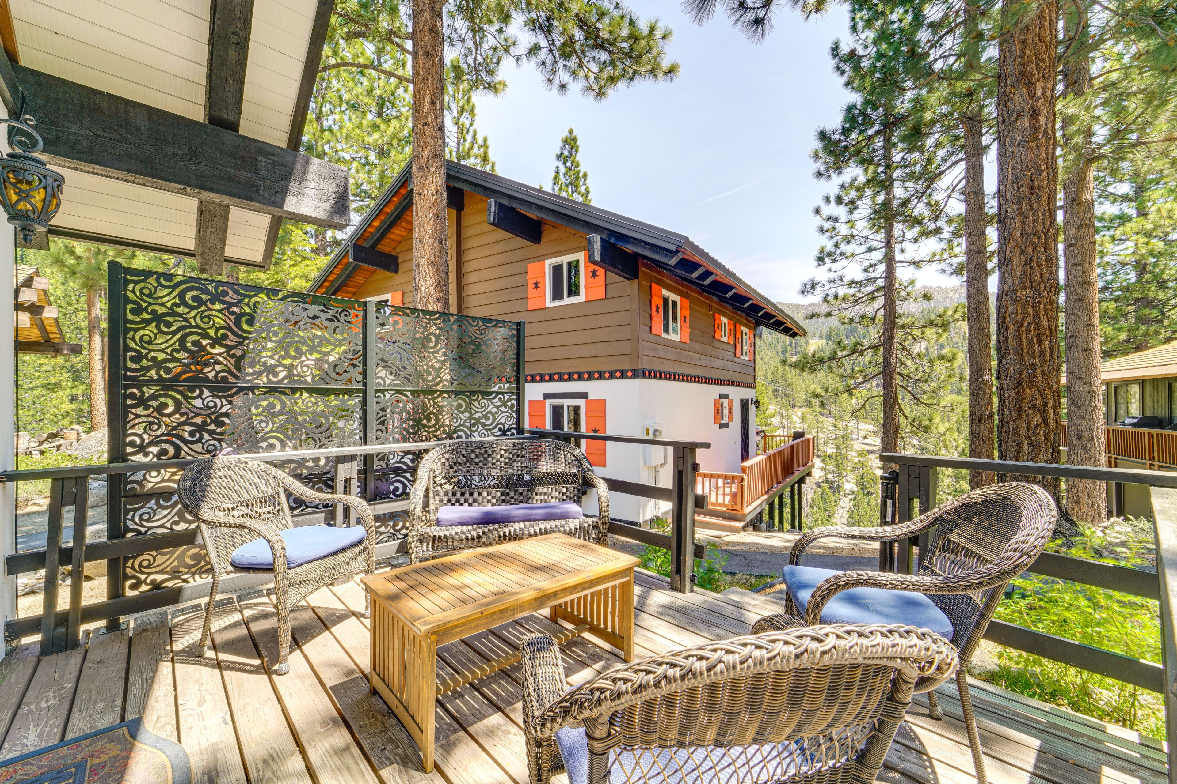 Private Deck | Mountain Views