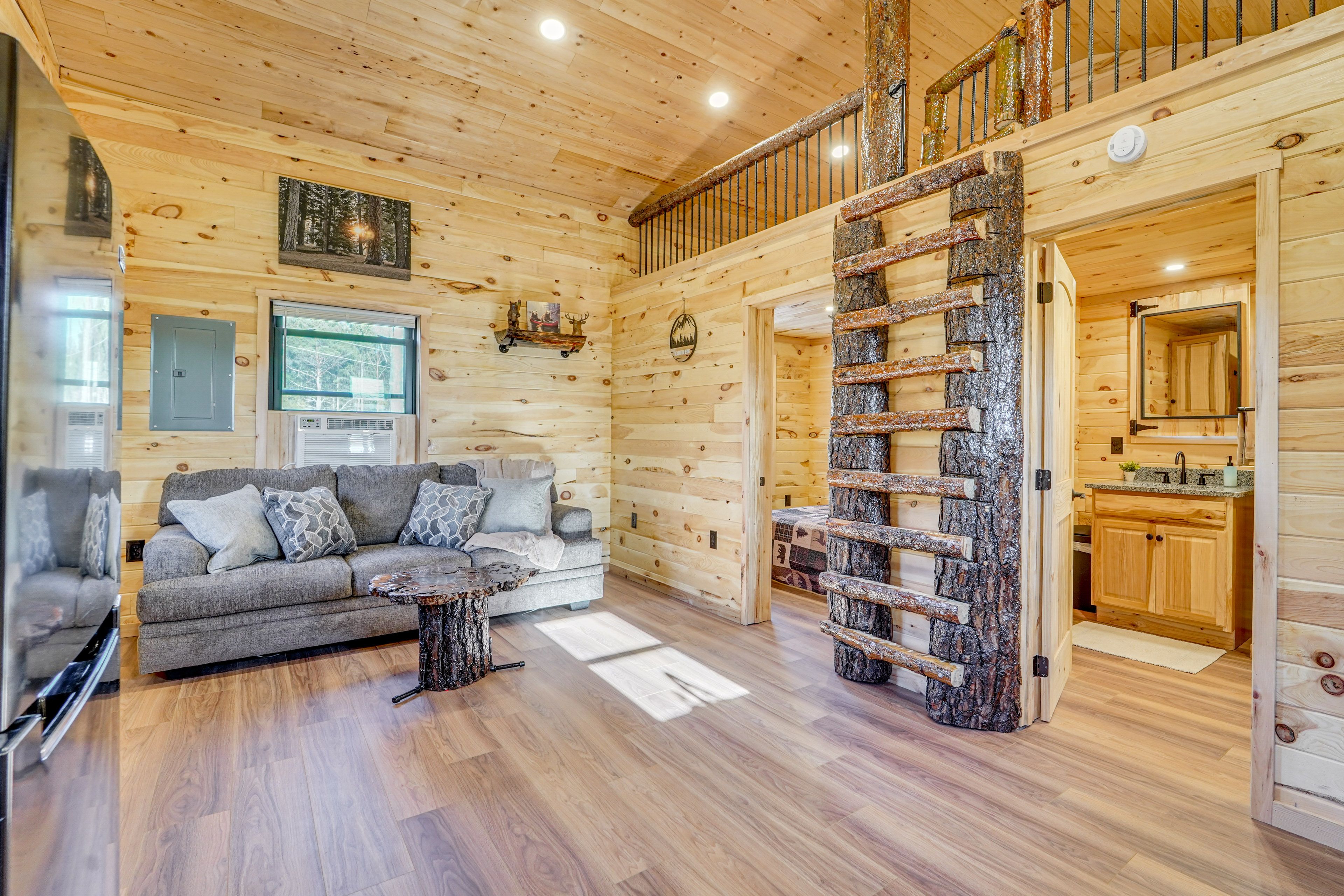 Property Interior | 2-Story Cabin