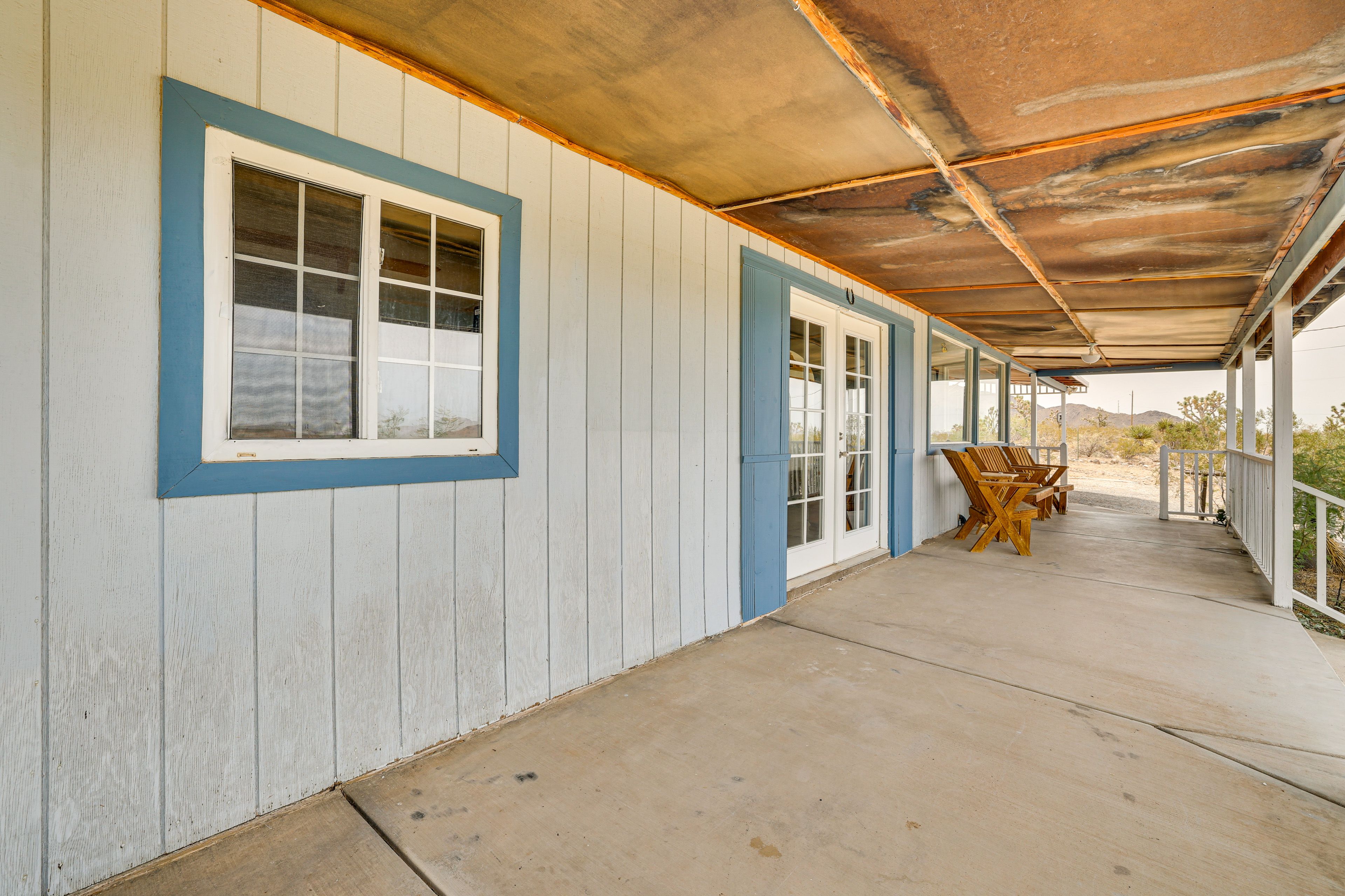 Private Porch | Desert & Mountain Views