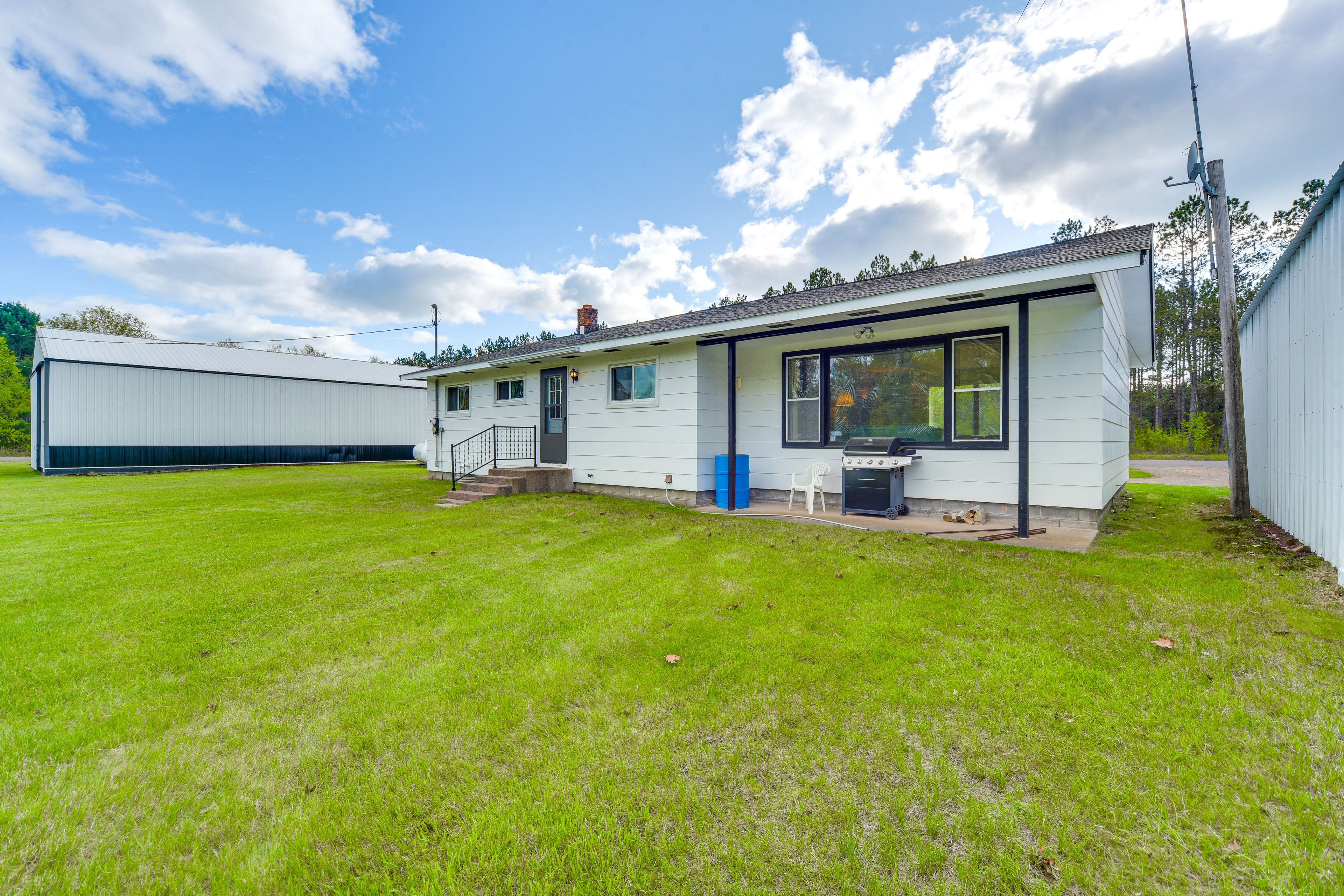 Back Patio & Yard | Single-Story Home