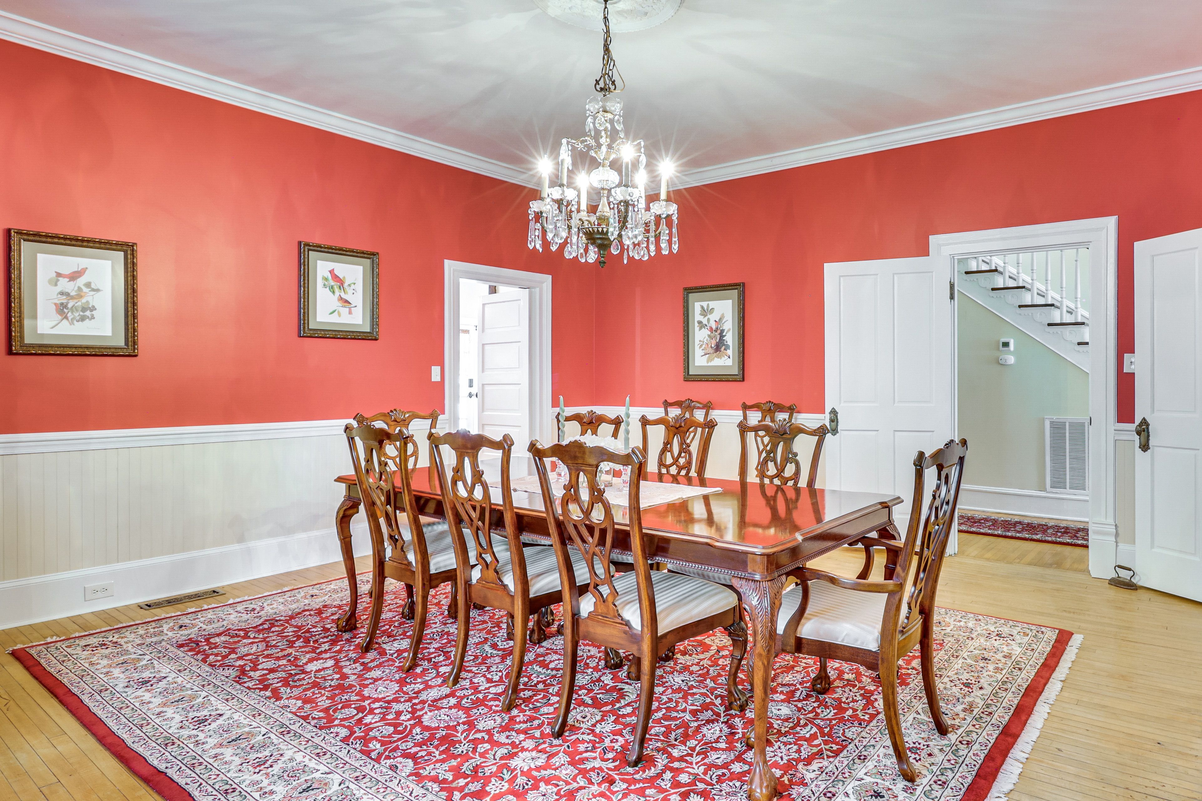 Dining Room | 1st Floor | Fireplace