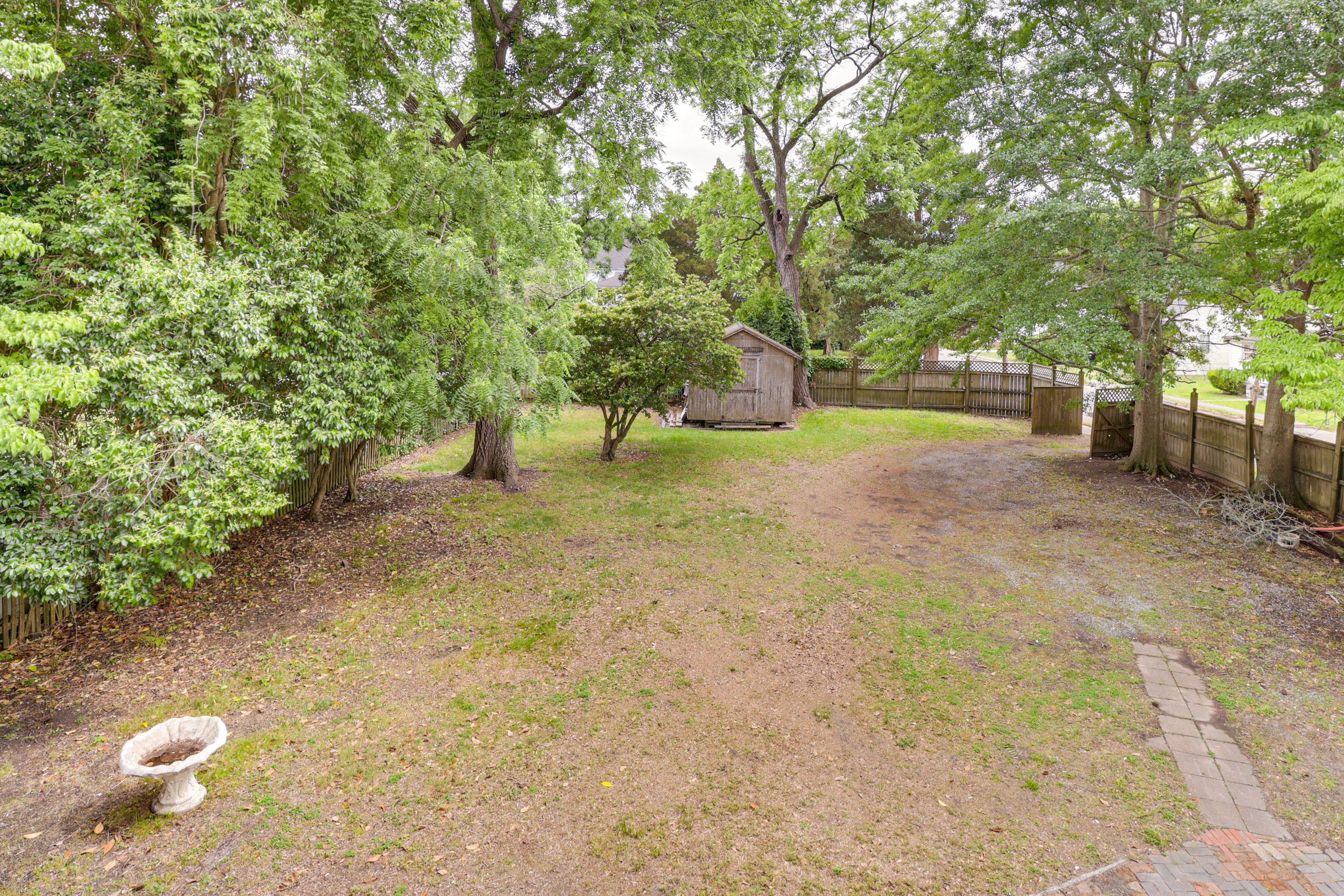 Partially Fenced Backyard | Parking (5 Vehicles)