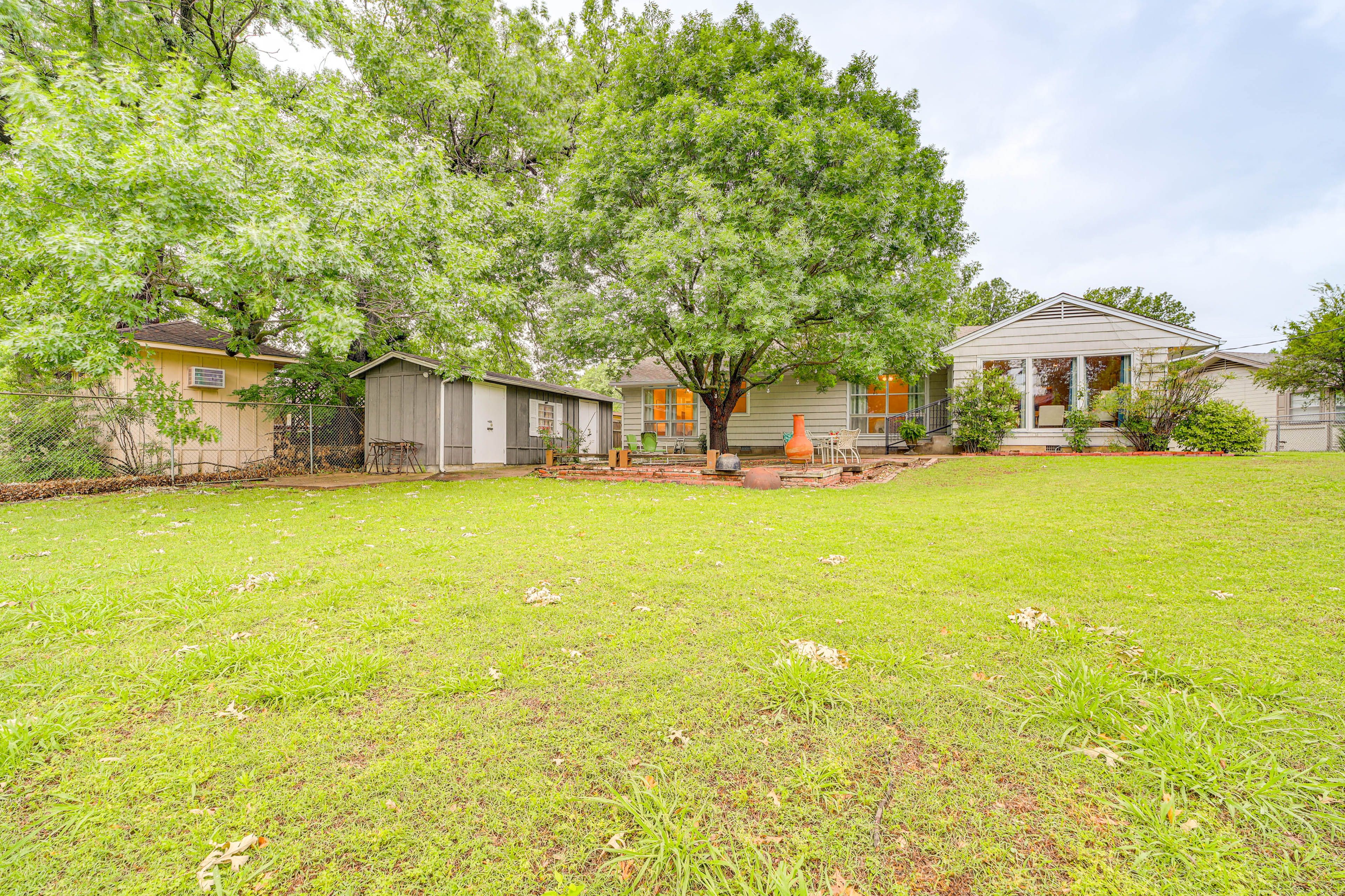 Large Open Yard | On-Site Lake
