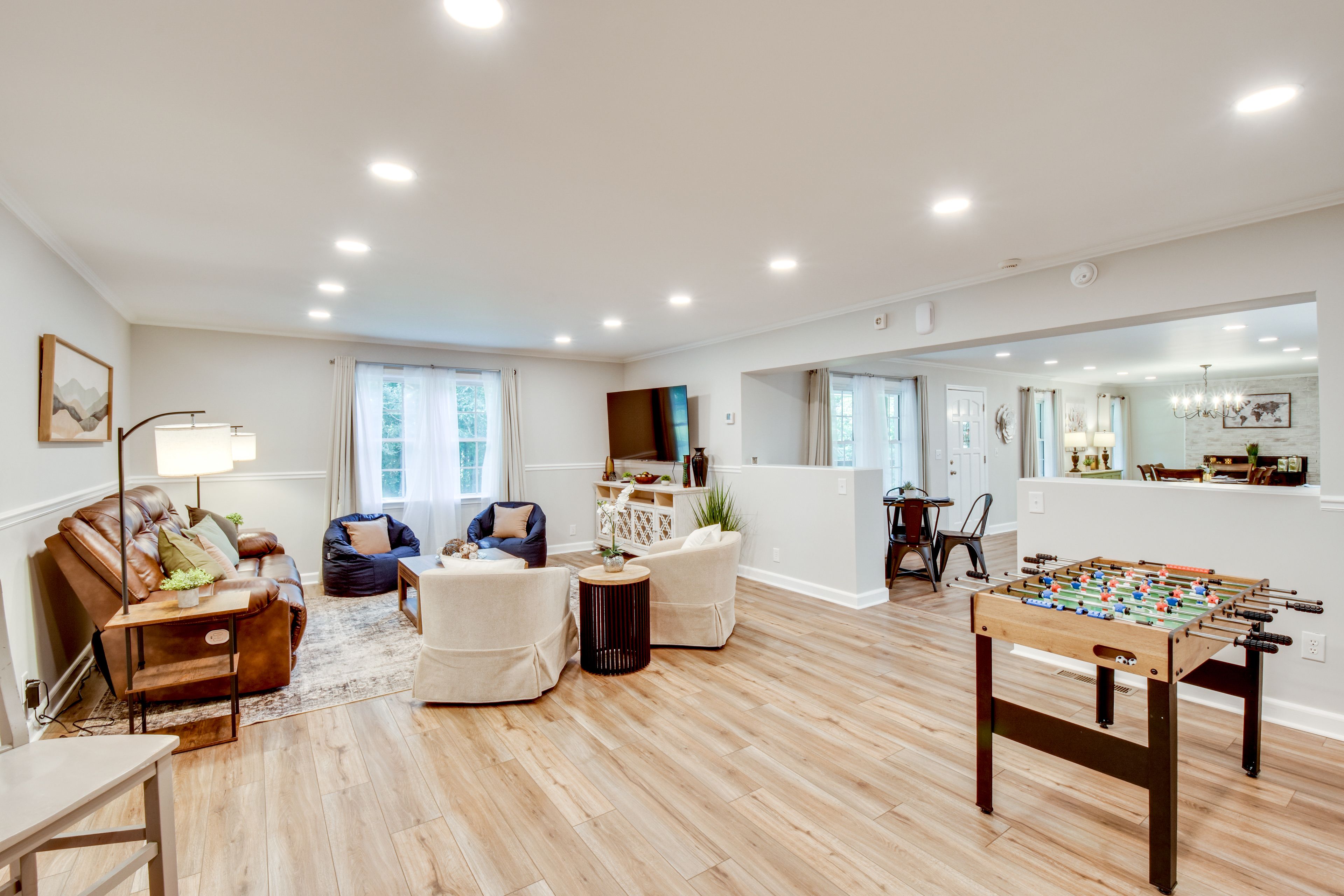 Commerce Vacation Rental | 3BR | 3BA | 2,400 Sq Ft | 5 Steps to Enter