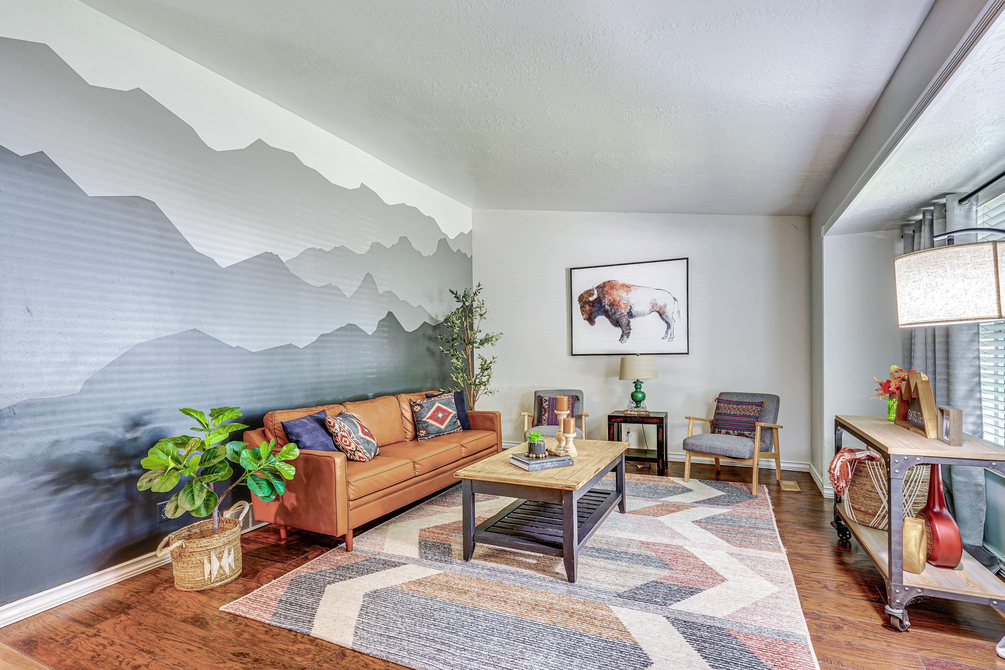 Living Room | Free WiFi | Central A/C & Heat | 1st Floor
