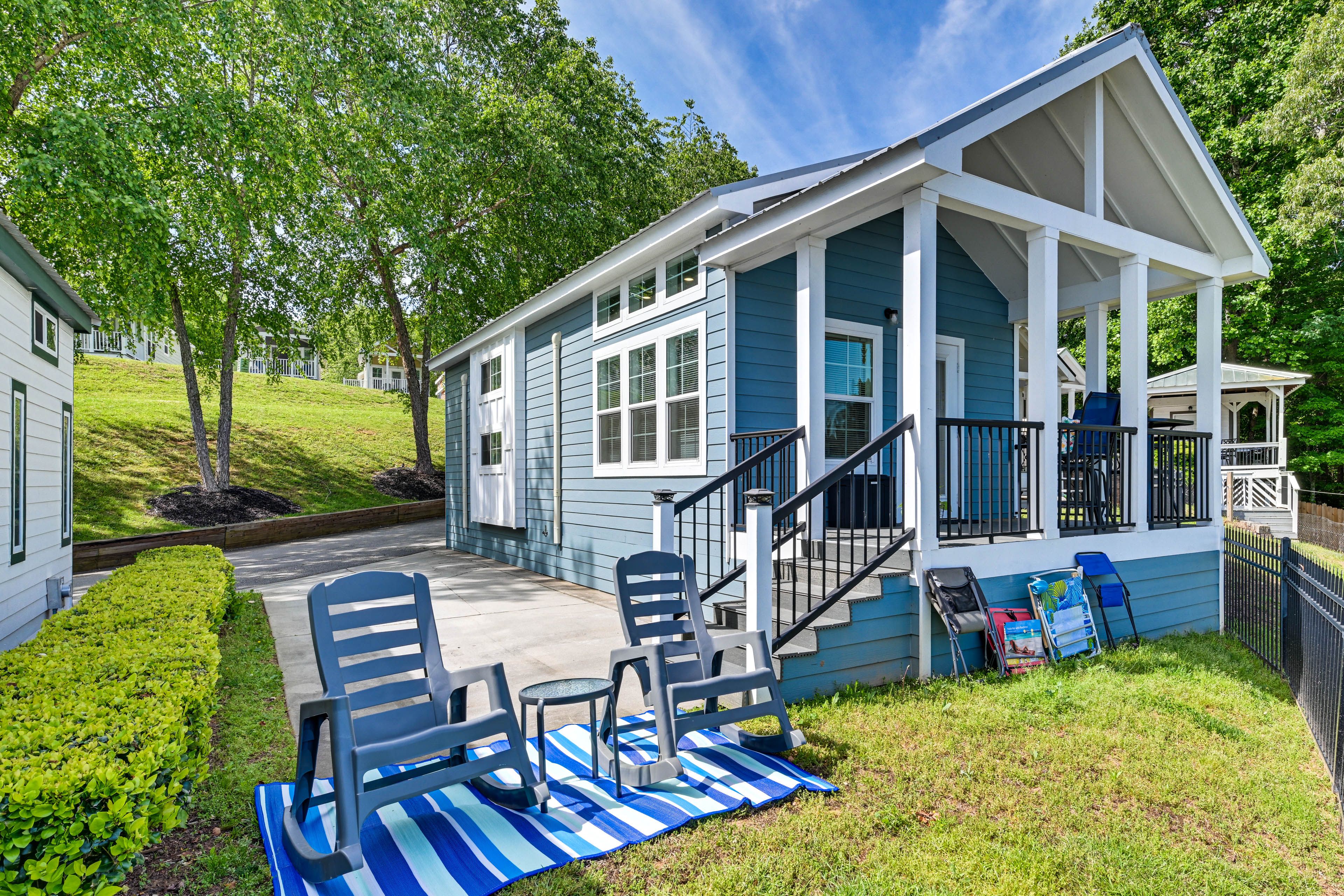 Sherrills Ford Vacation Rental | 1BR | 1BA | 500 Sq Ft