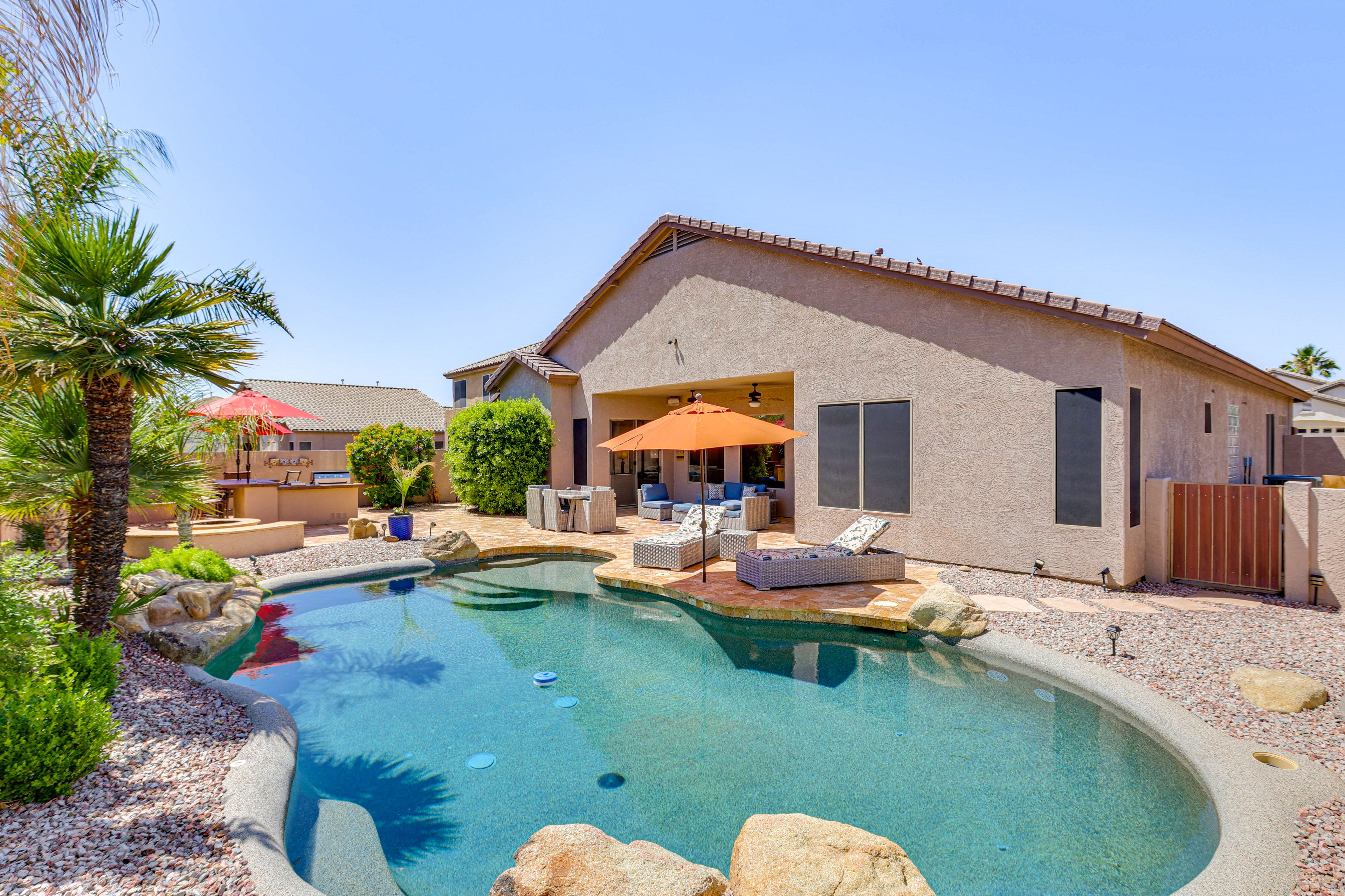Peoria Vacation Rental | 4BR | 3BA | Step-Free Entry | 2,500 Sq Ft