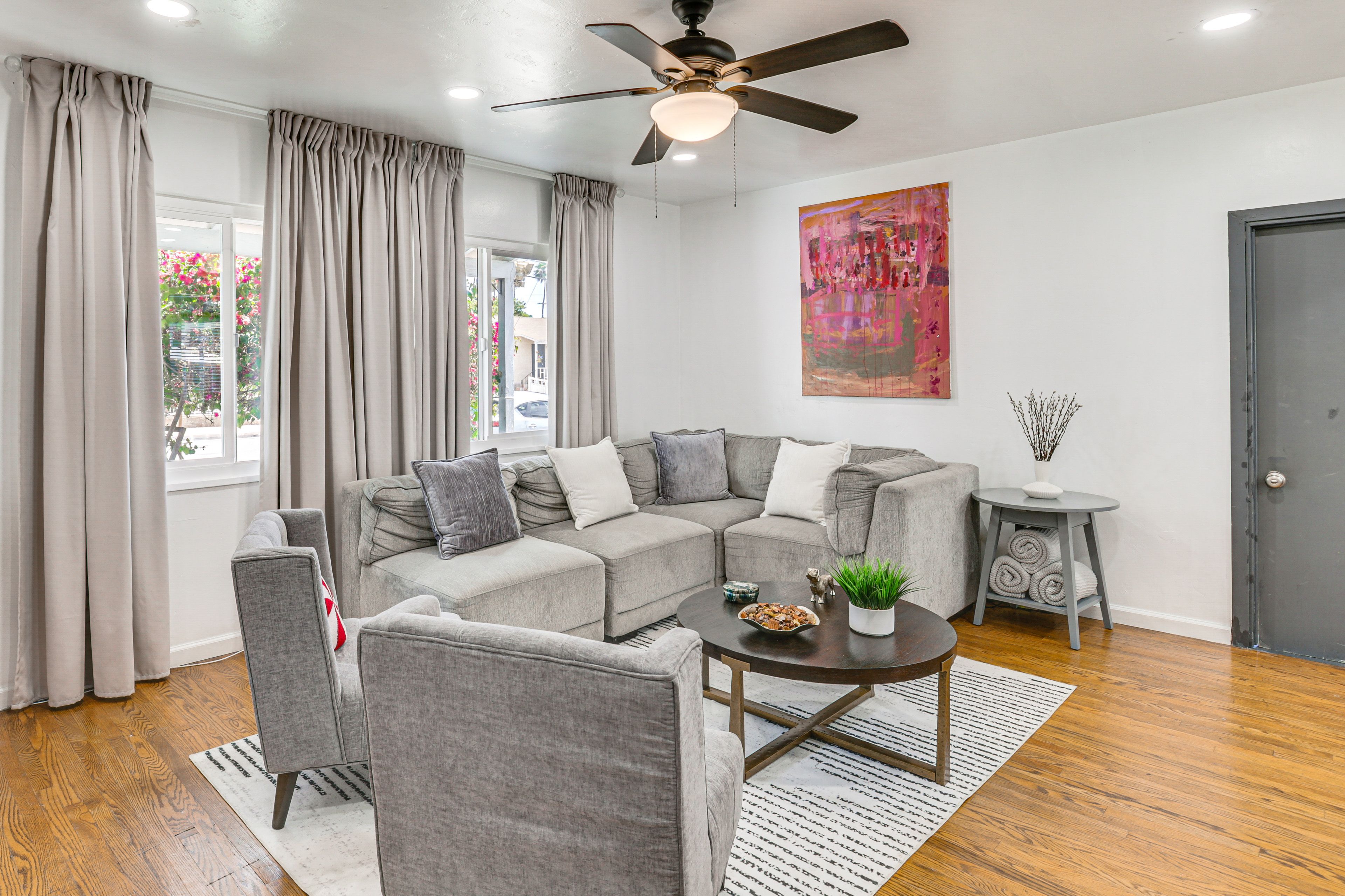Living Room | Single-Story Home | Mini-Split A/C & Heat Units