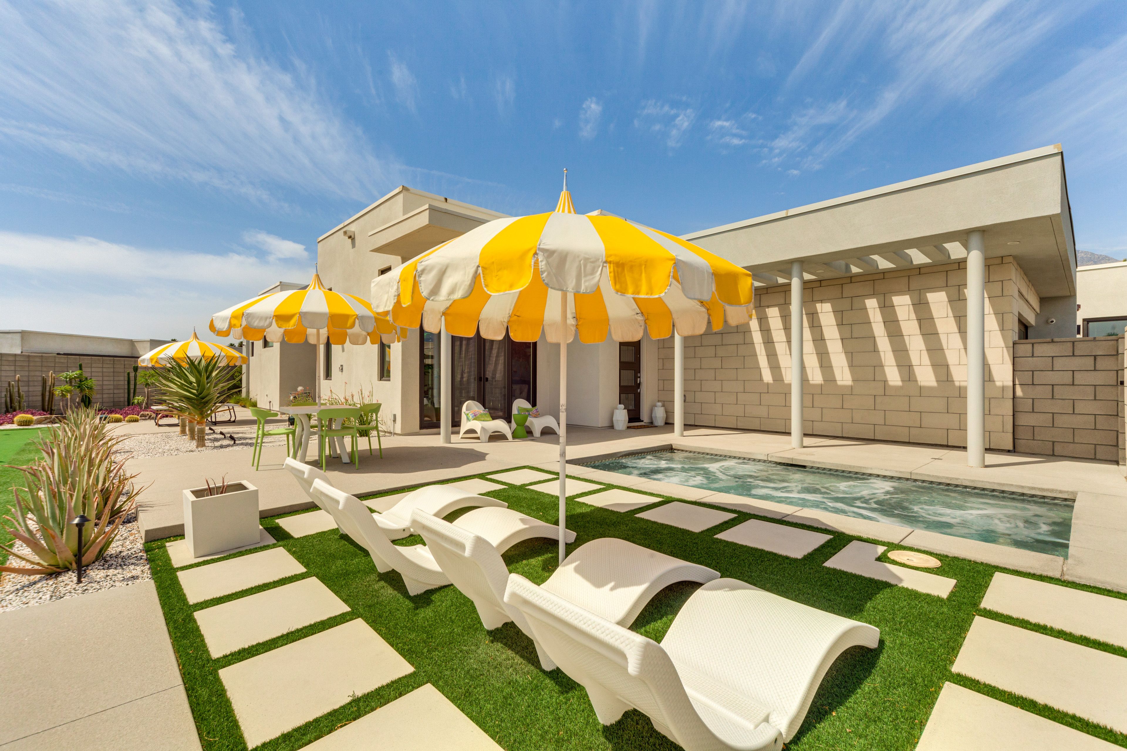 Palm Springs Vacation Rental | 3BR | 3.5BA | Steps Required | 1,894 Sq Ft