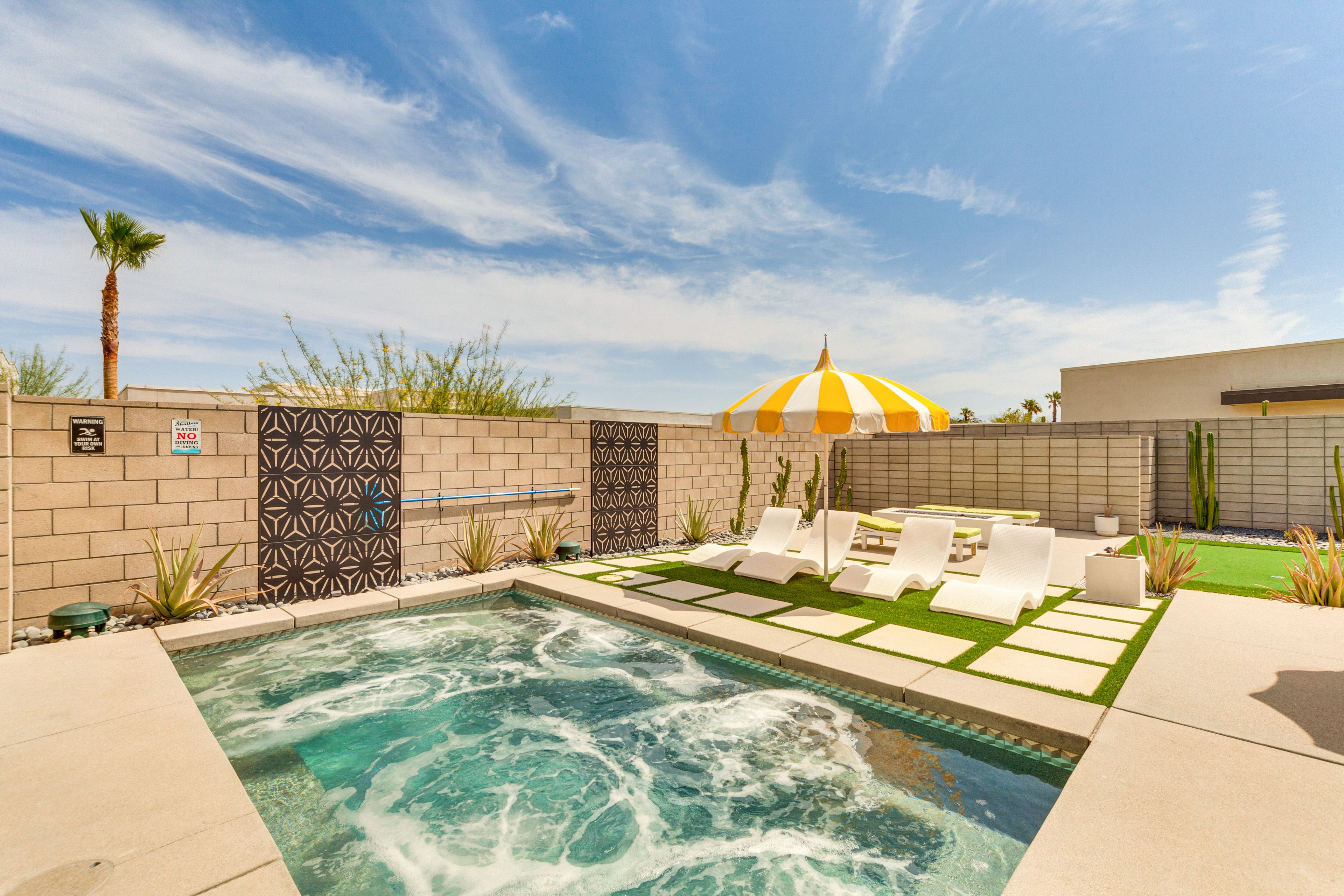 Pool/Spa Area | Lounge Chairs | Dining Set