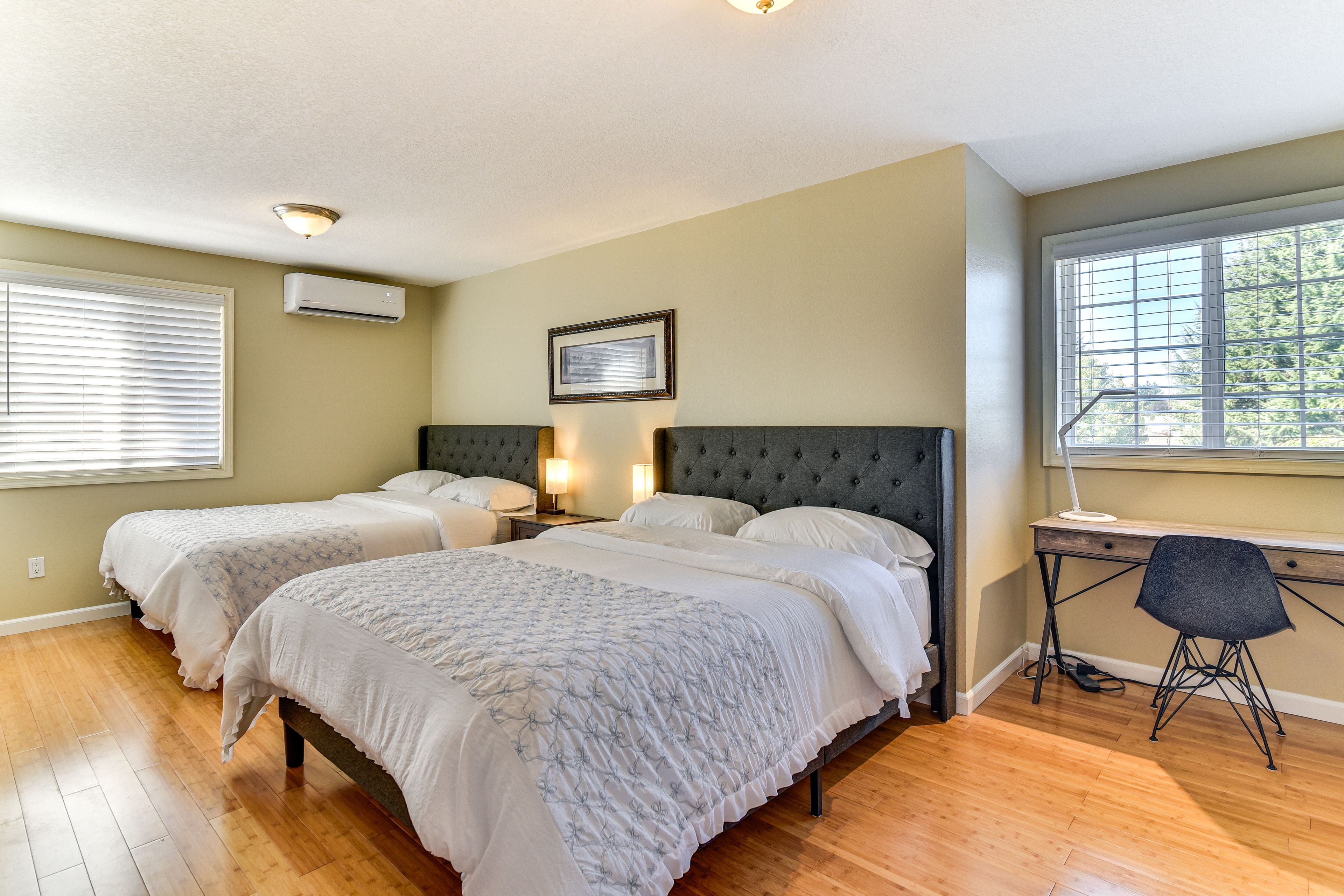 Bedroom 3 | 2nd Floor | 2 Queen Beds | Desk