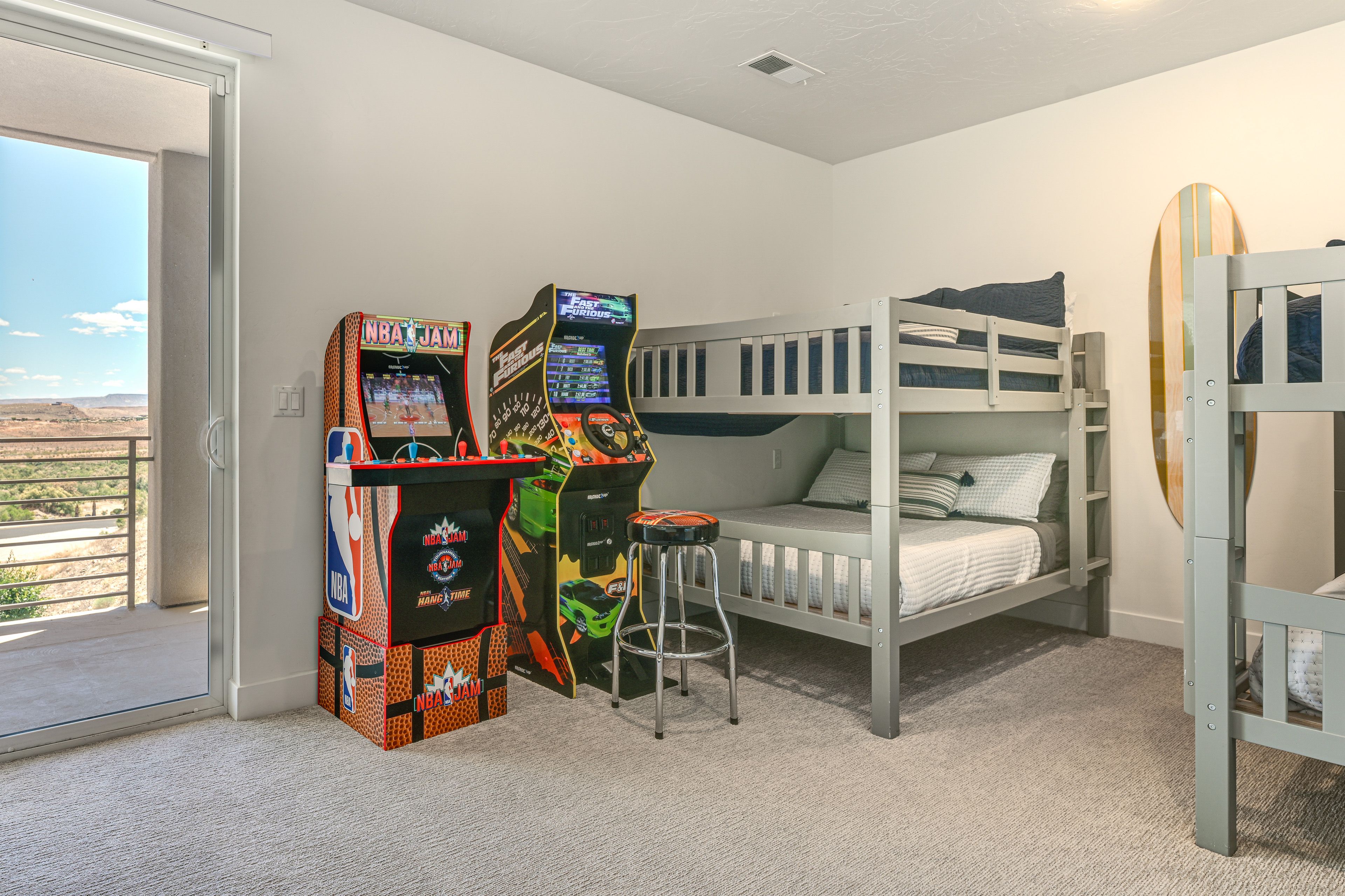 Bedroom 4 | Arcade Games | Balcony Access
