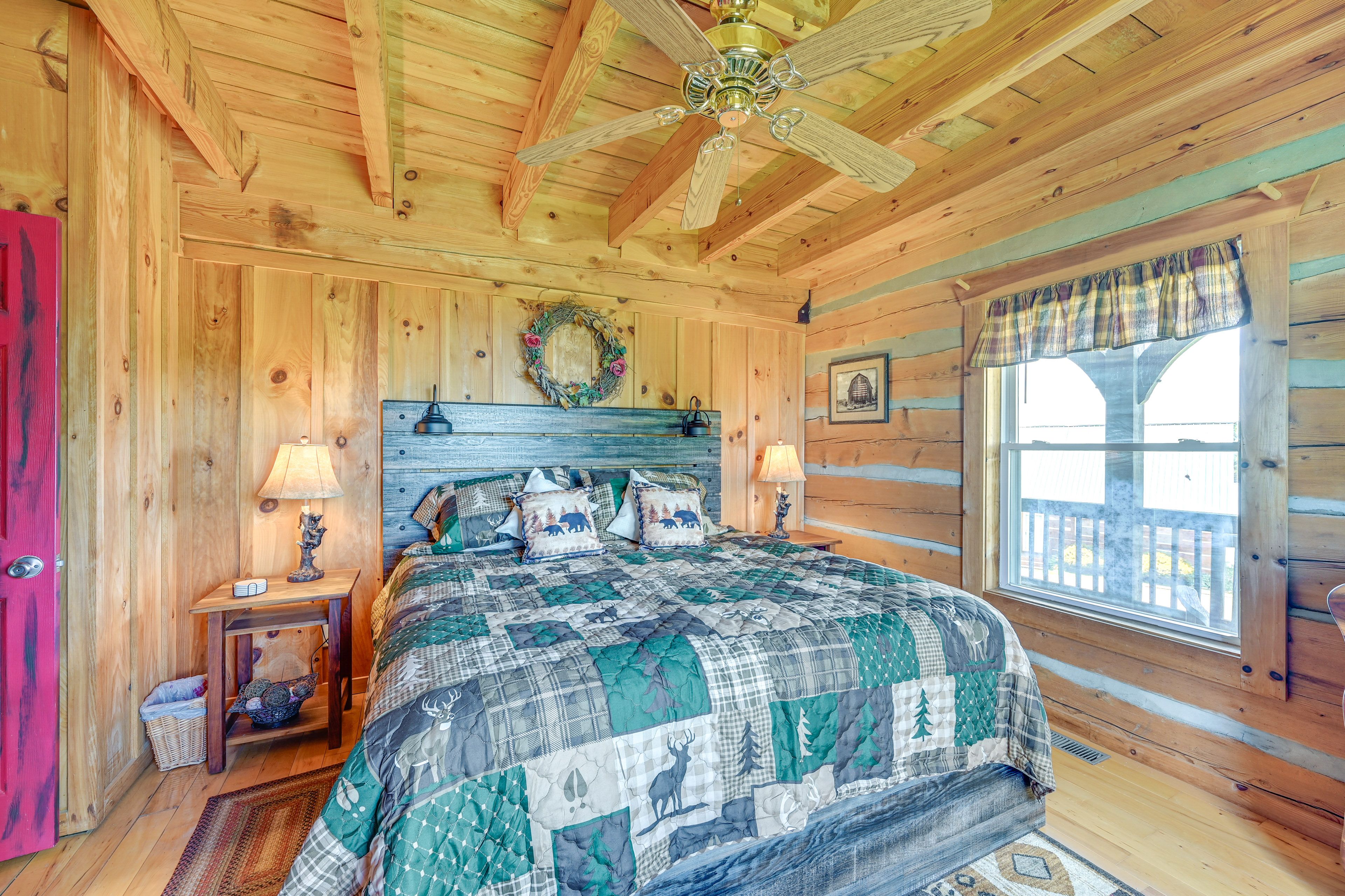 Bedroom | 1st Floor | King Bed | Linens Provided | Smart TV
