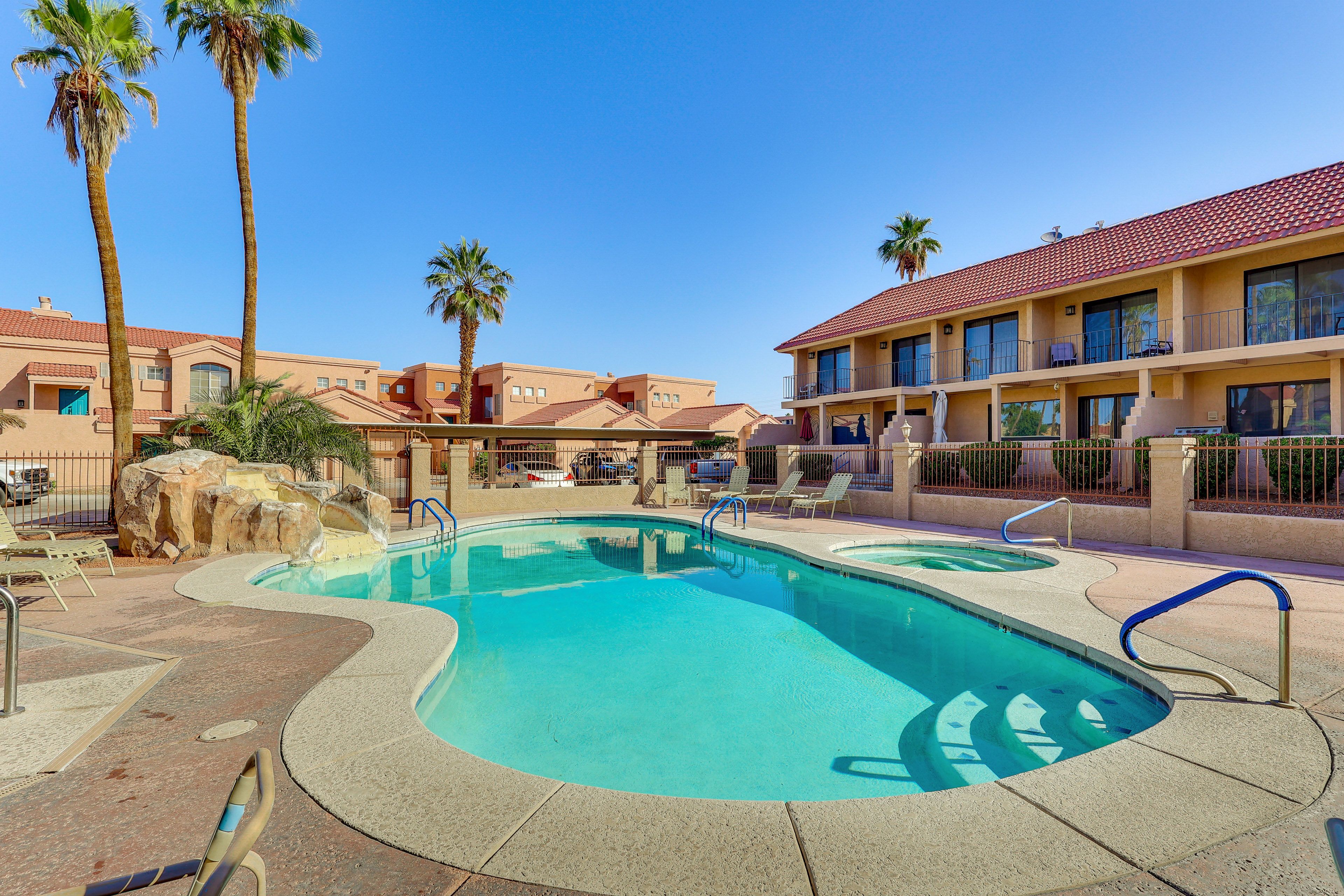Lake Havasu City Vacation Rental | 1BR | 1BA | 695 Sq Ft | Step-Free Access