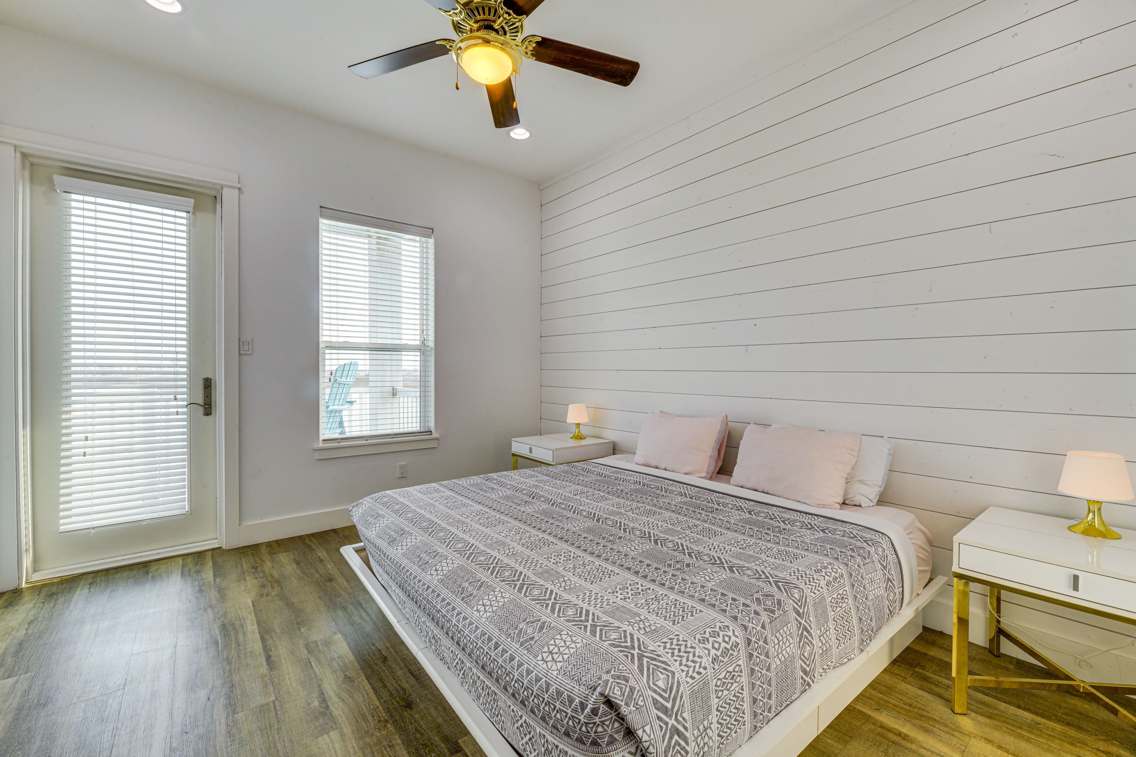 Bedroom 1 | 3rd Floor | King Bed | Smart TV | Balcony Access | Linens Provided