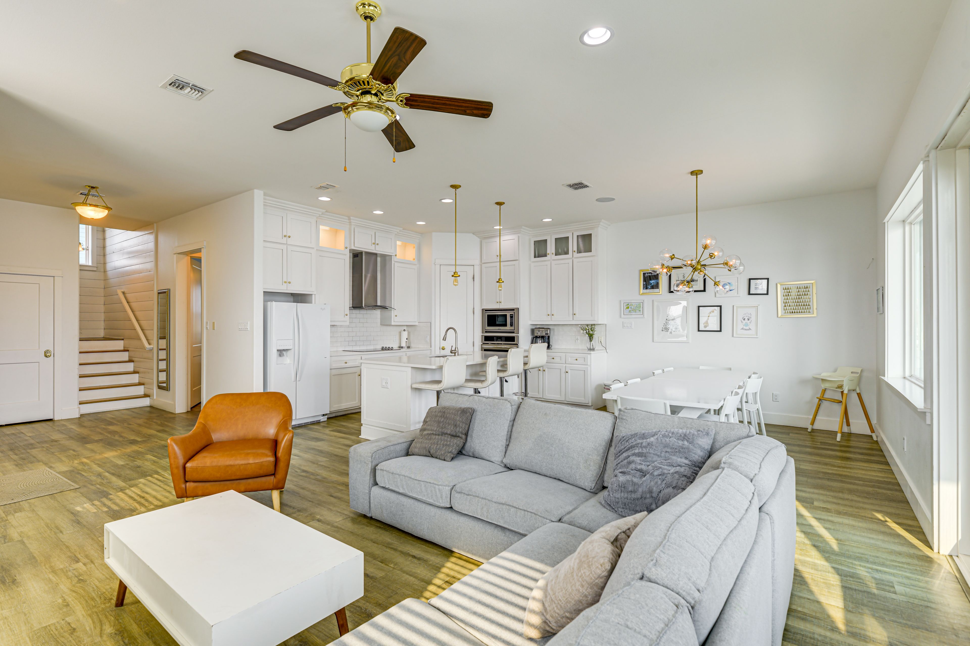 Living Room | 2nd Floor | Queen Murphy Bed