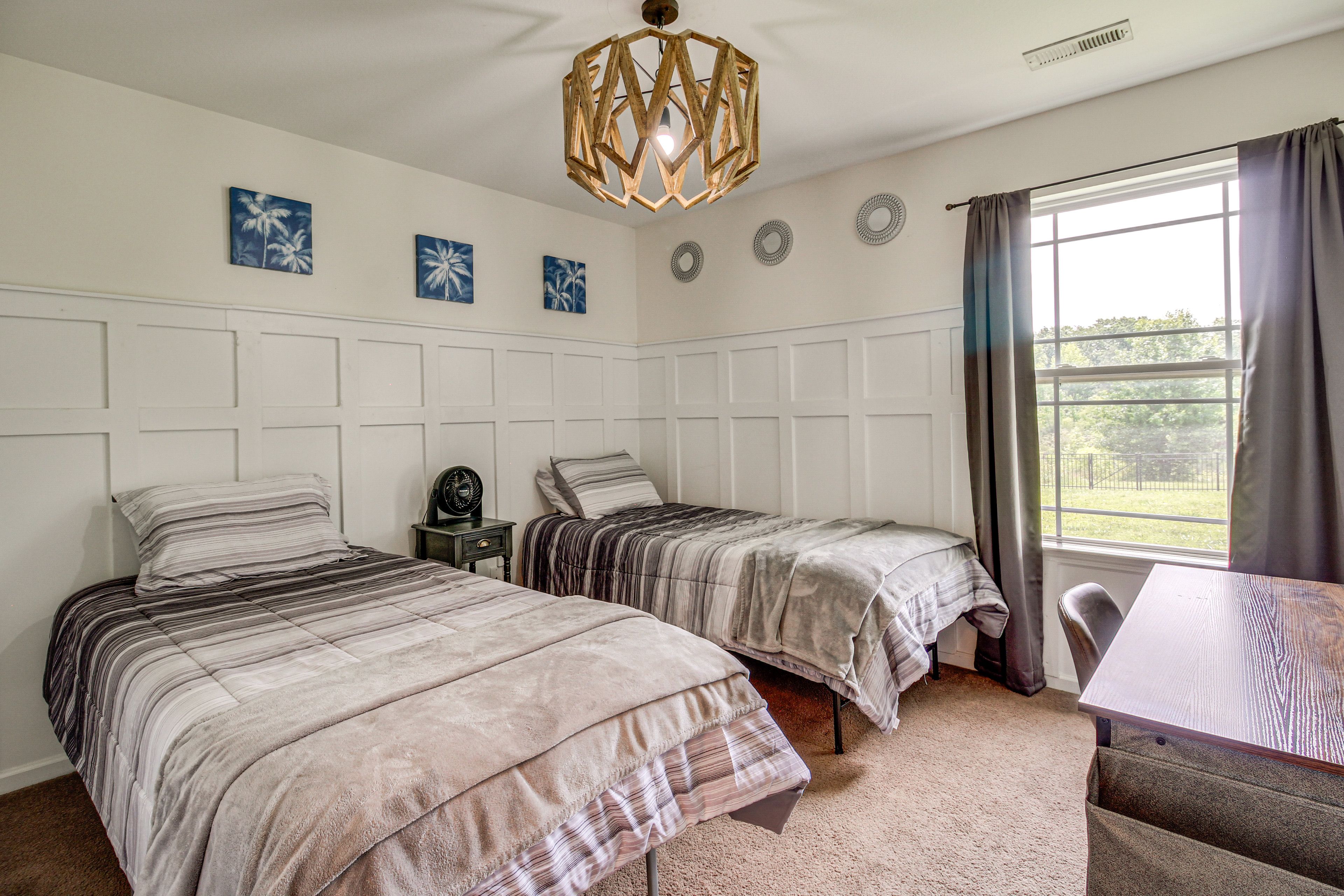 Bedroom 3 | 2 Full Beds | Smart TV