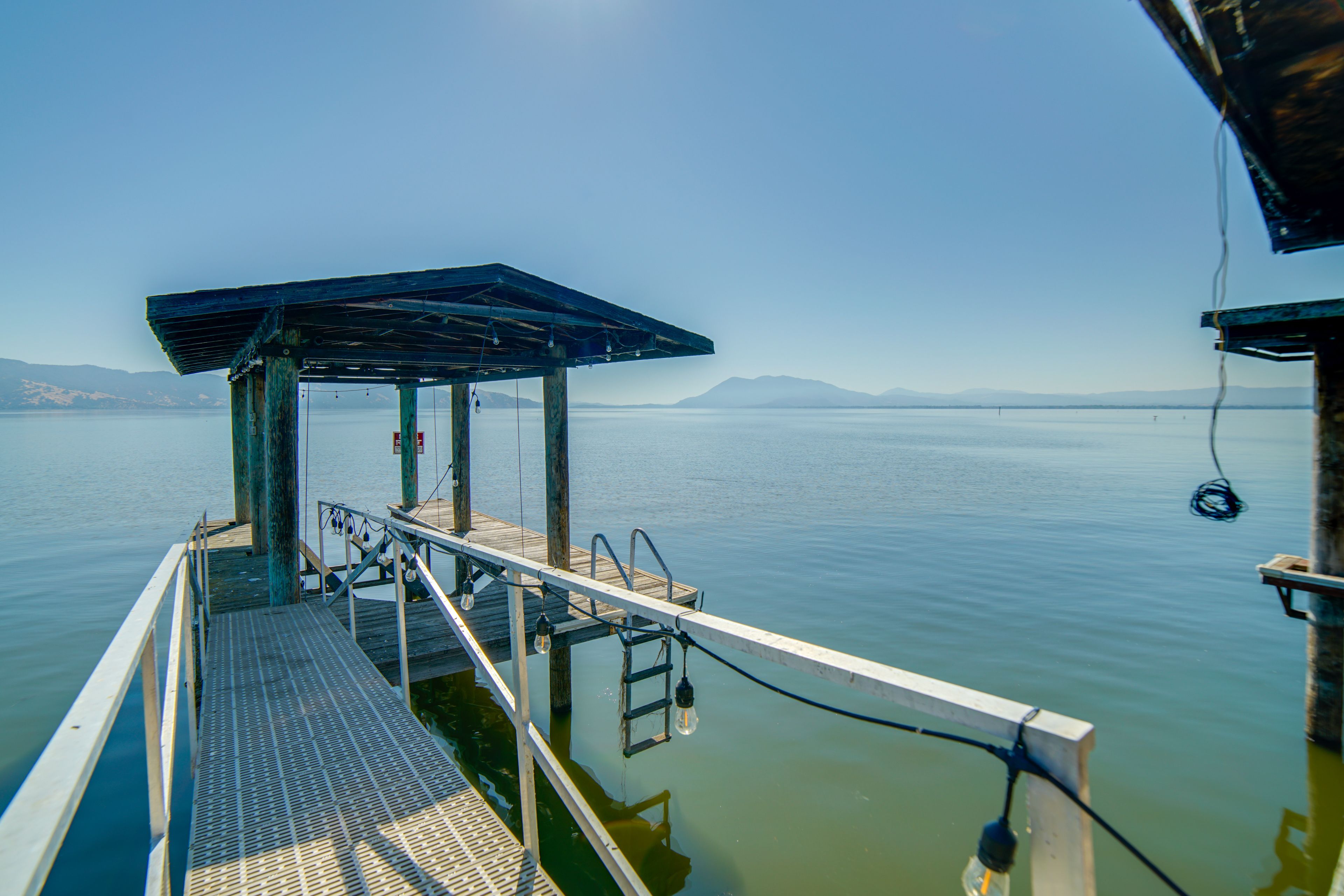 Private Dock | Views of Clear Lake & Mount Konocti