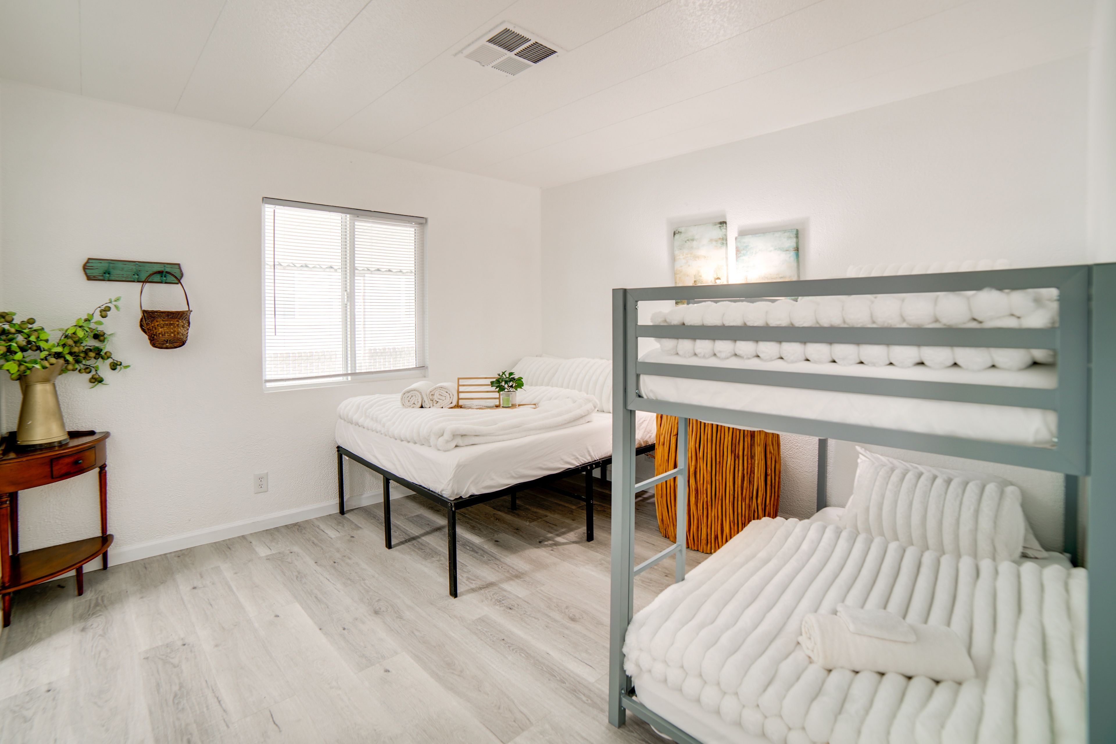 Bedroom 1 | Full Bed | Twin Bunk Bed | Linens Provided