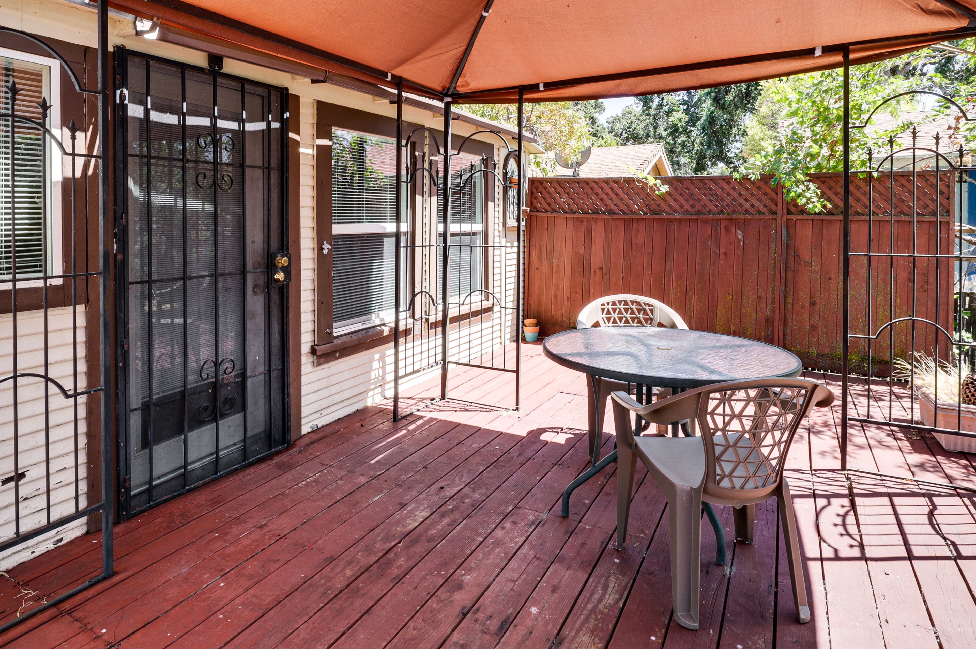 Covered Deck | Lake Views | Charcoal Grill