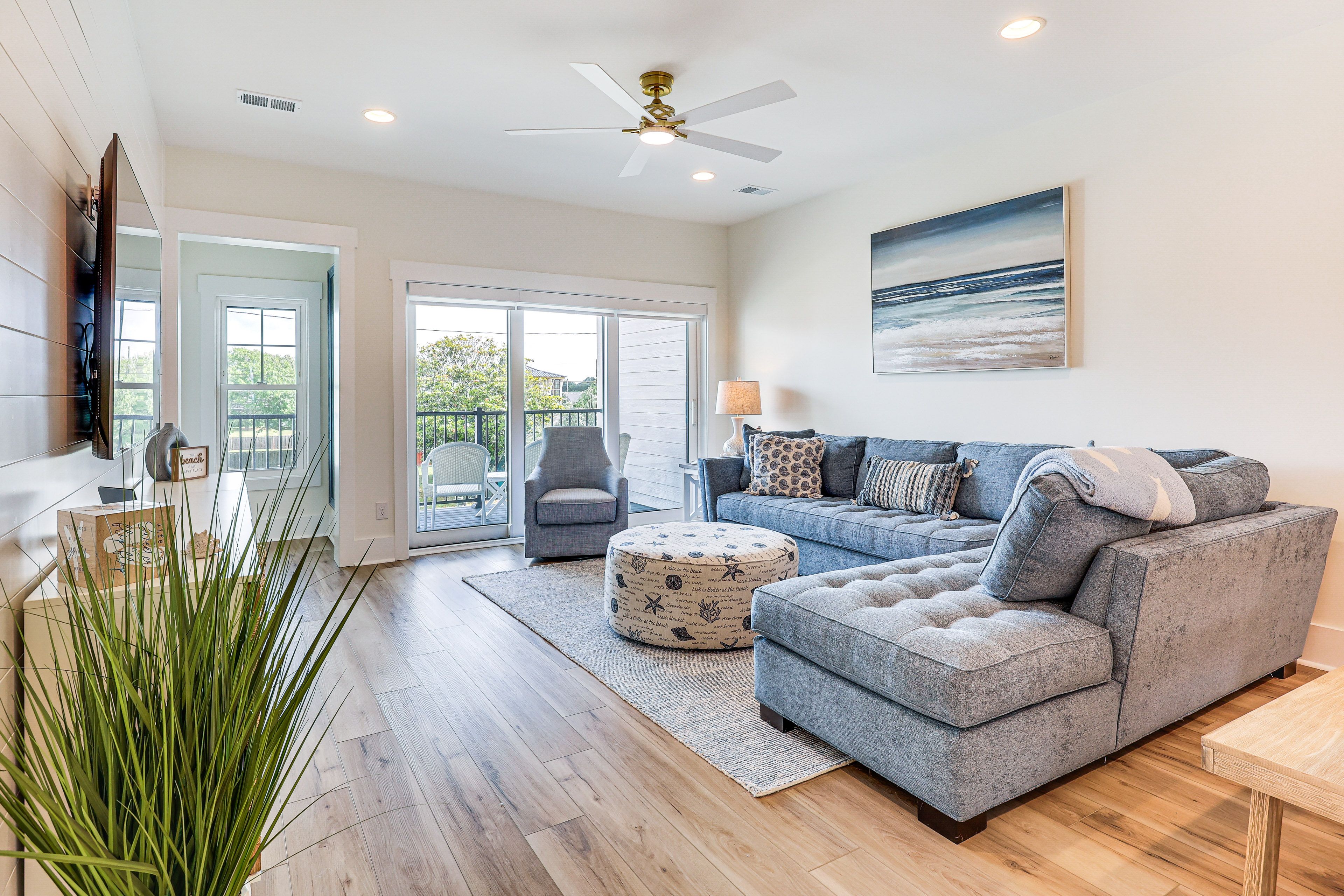Kure Beach Vacation Rental | 4BR | 3.5BA | Elevator Access | 2,300 Sq Ft