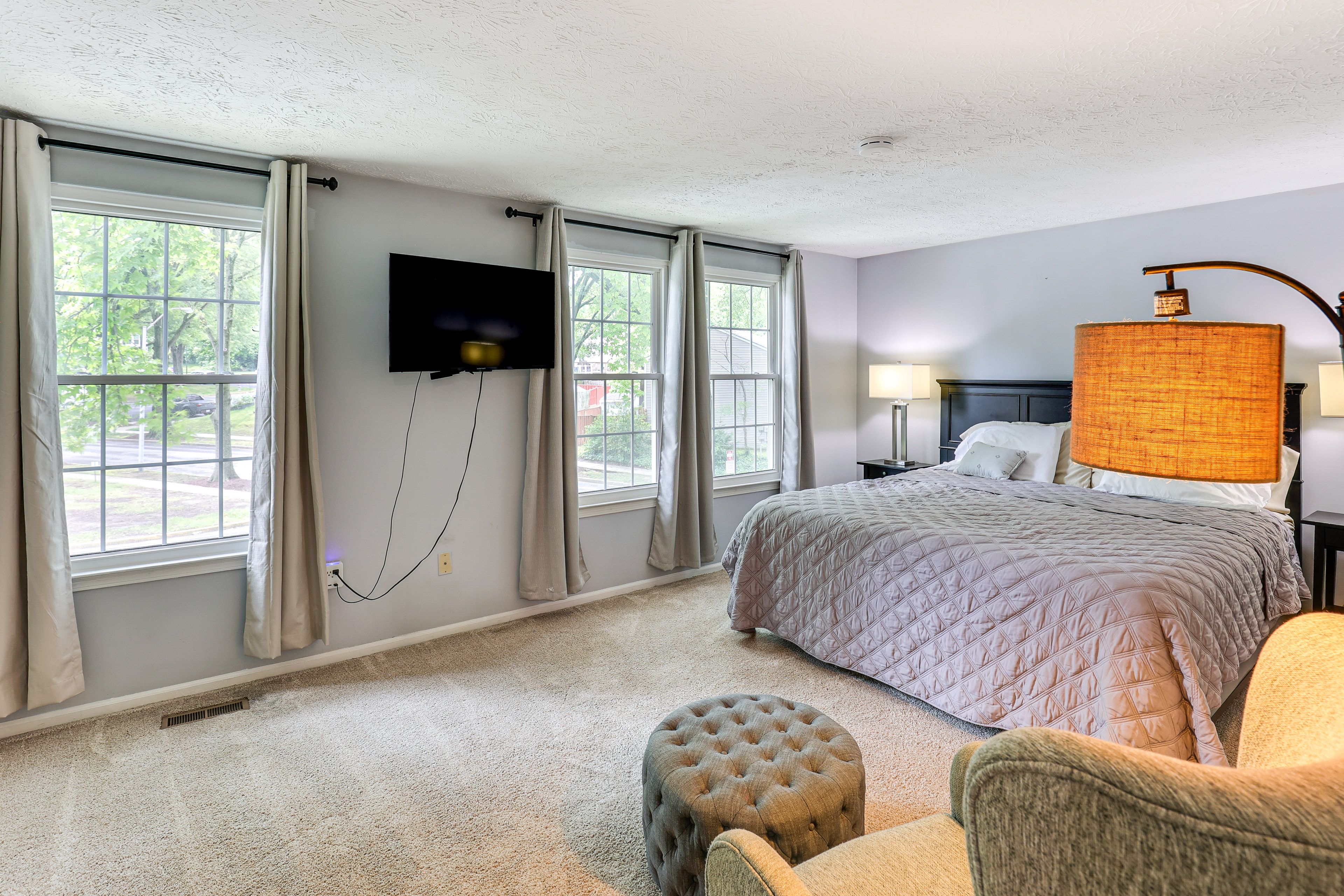 Bedroom 1 | King Bed | Linens Provided | 2nd Floor