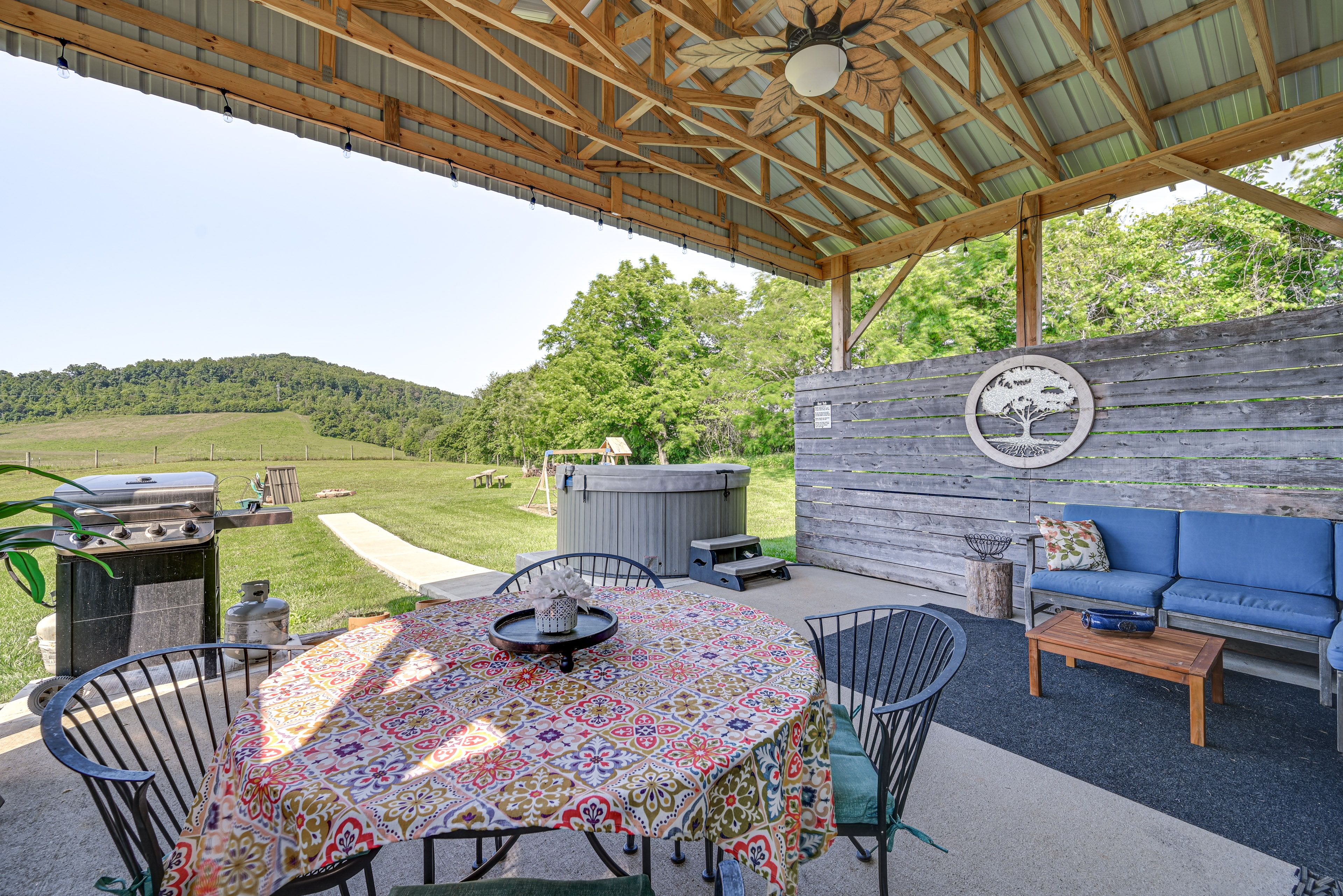 Covered Patio | Gas Grill | Single-Story Home