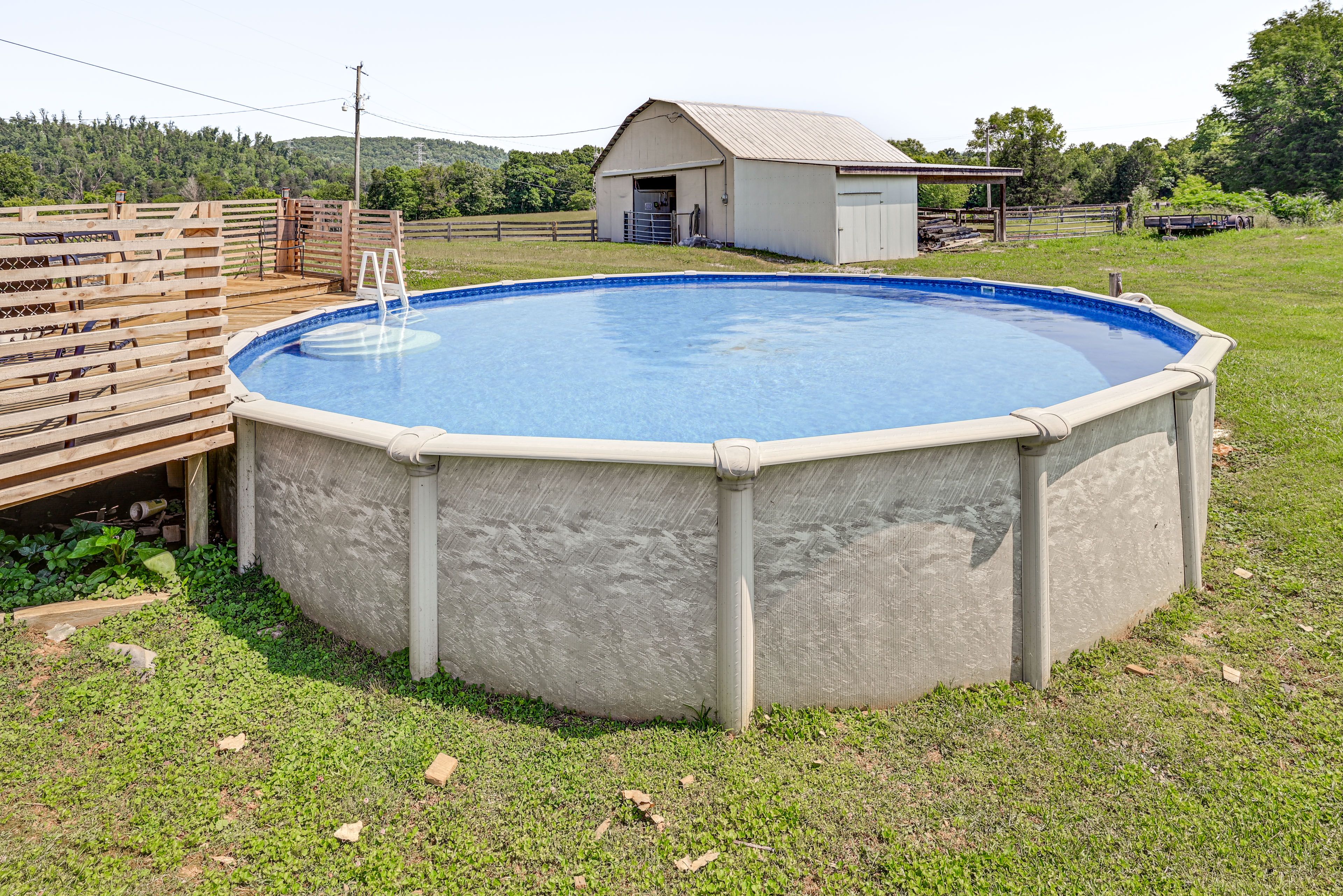 Above-Ground Pool | Across Street