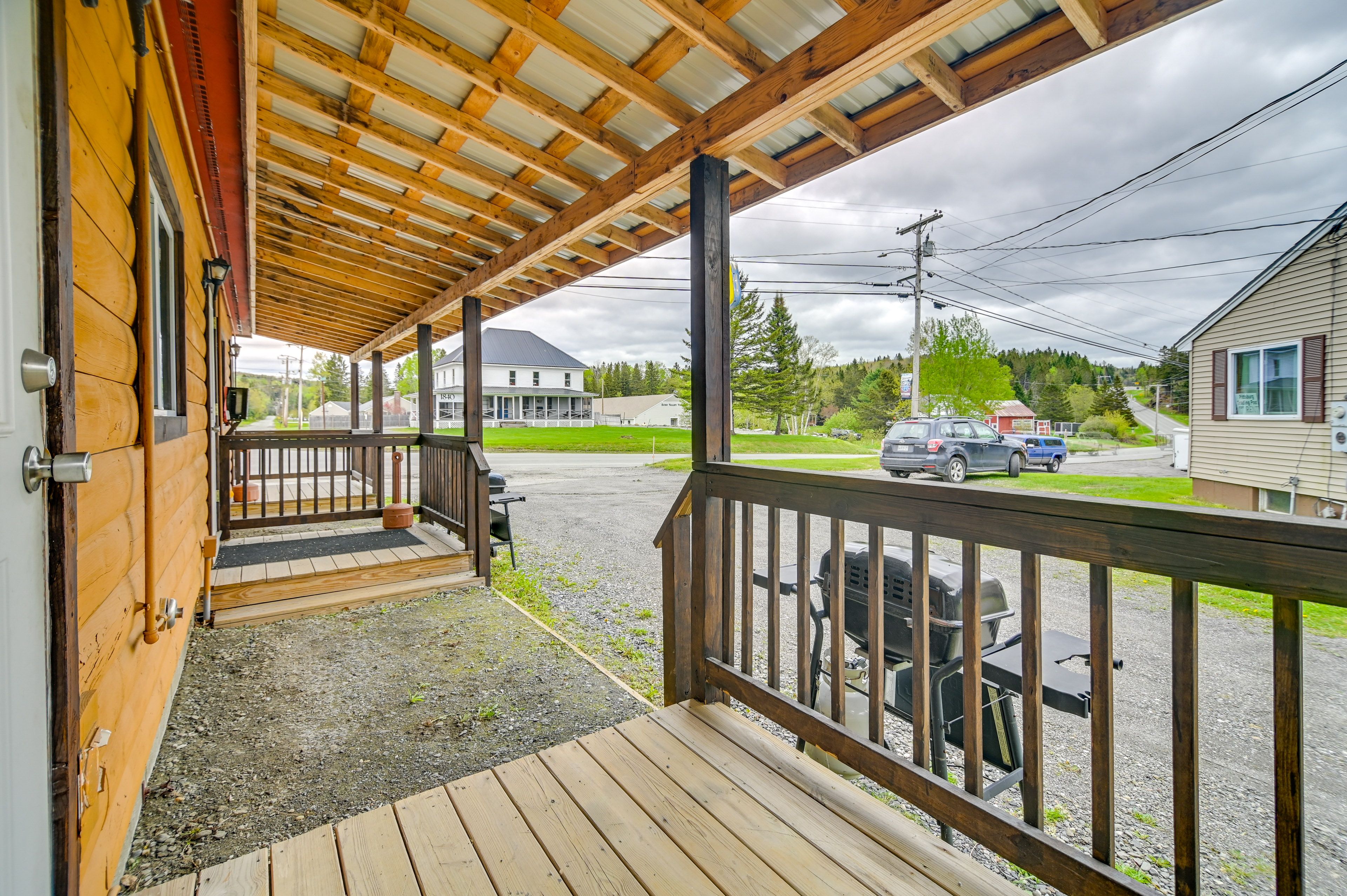 Property Exterior | Community Parking Lot (2 Vehicles) | Addt'l Parking at Dam