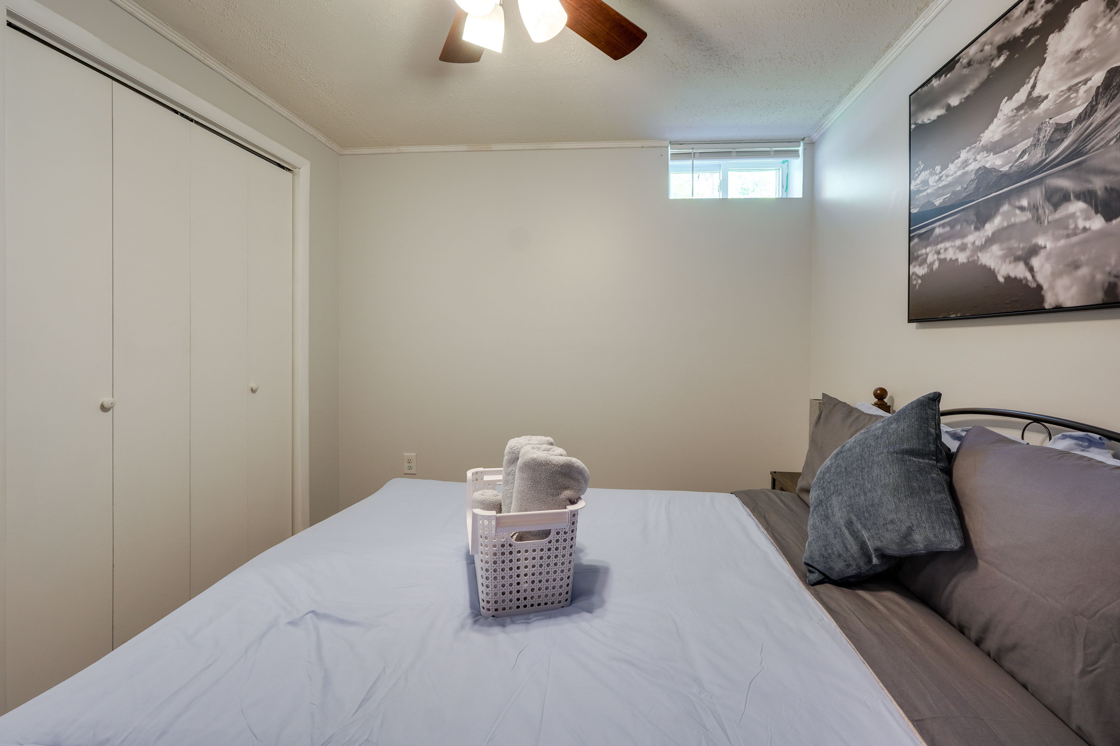 Bedroom 4 | Lower Level | Full Bed | Linens Provided