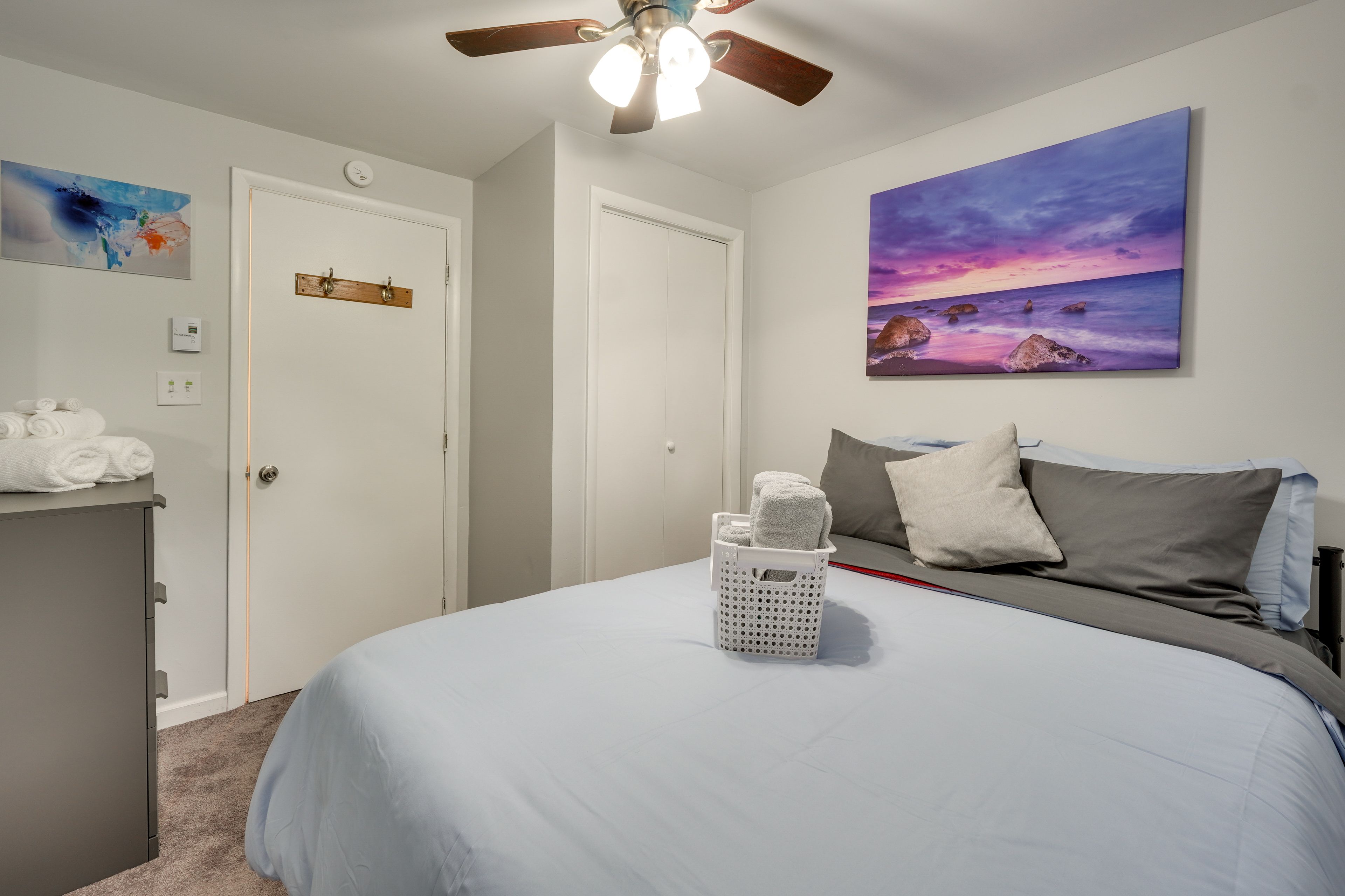 Bedroom 5 | Lower Level | Full Bed | Linens Provided
