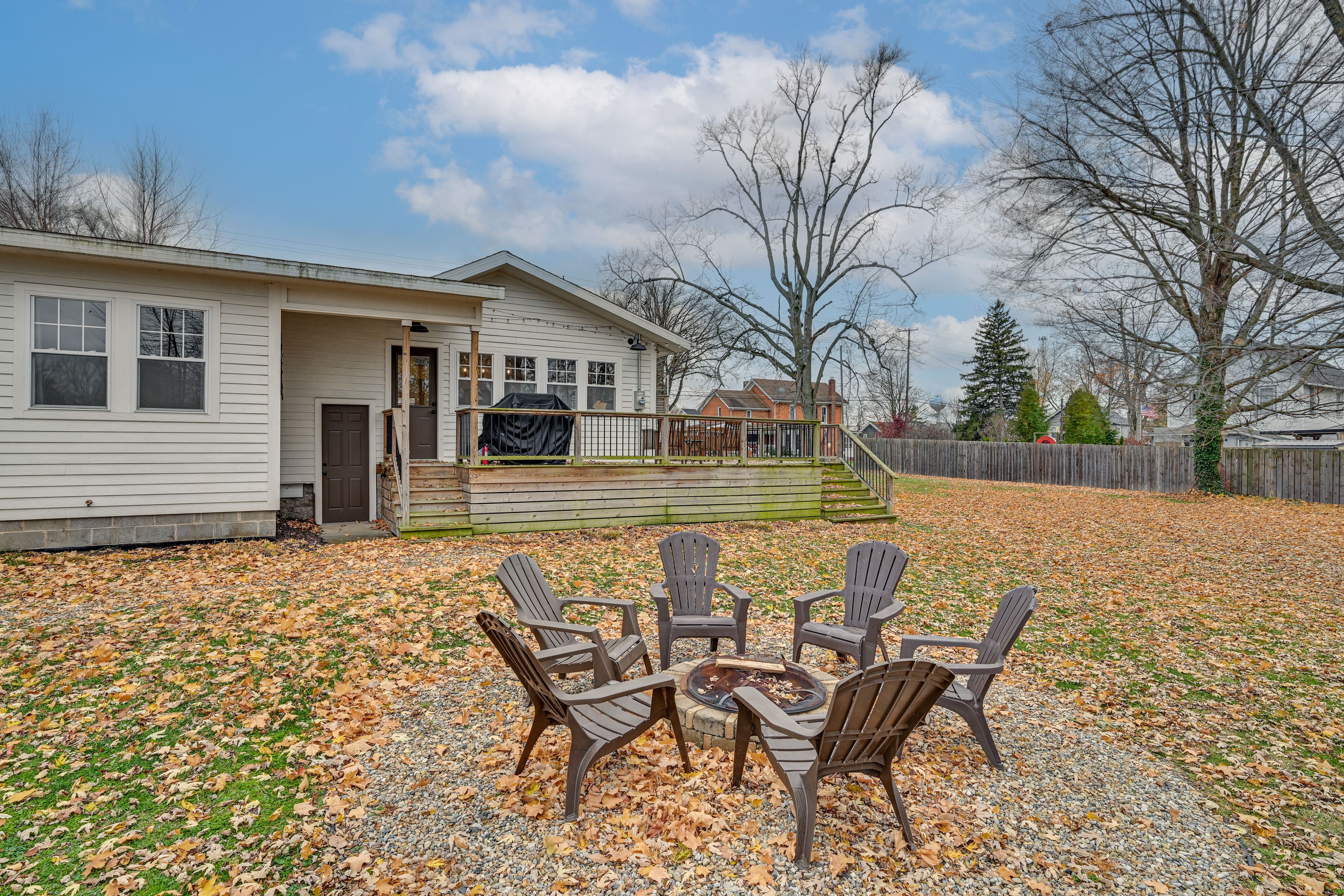 Wood-Burning Fire Pit
