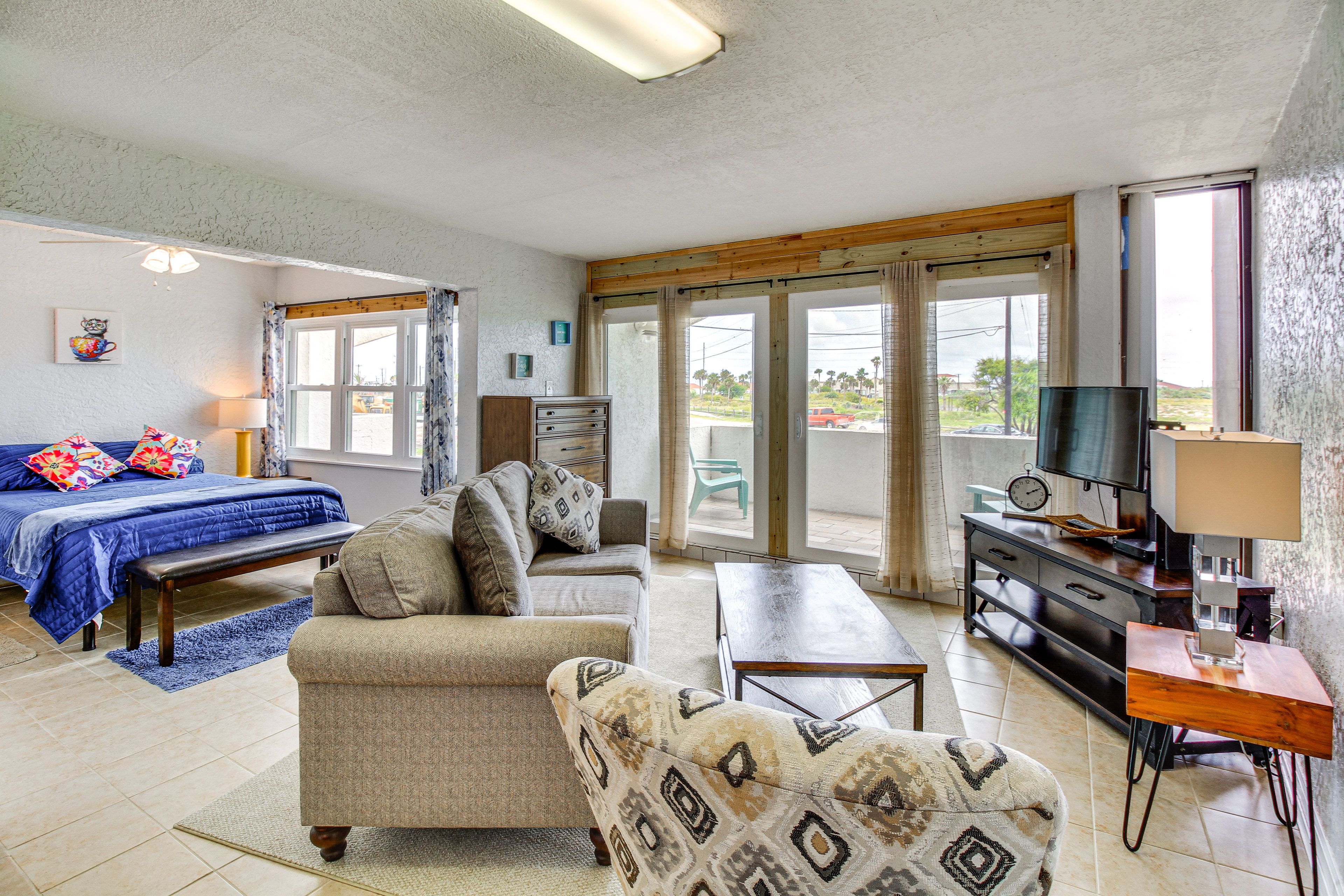 Property Interior | Single-Story Studio | Free WiFi | Central A/C & Heating