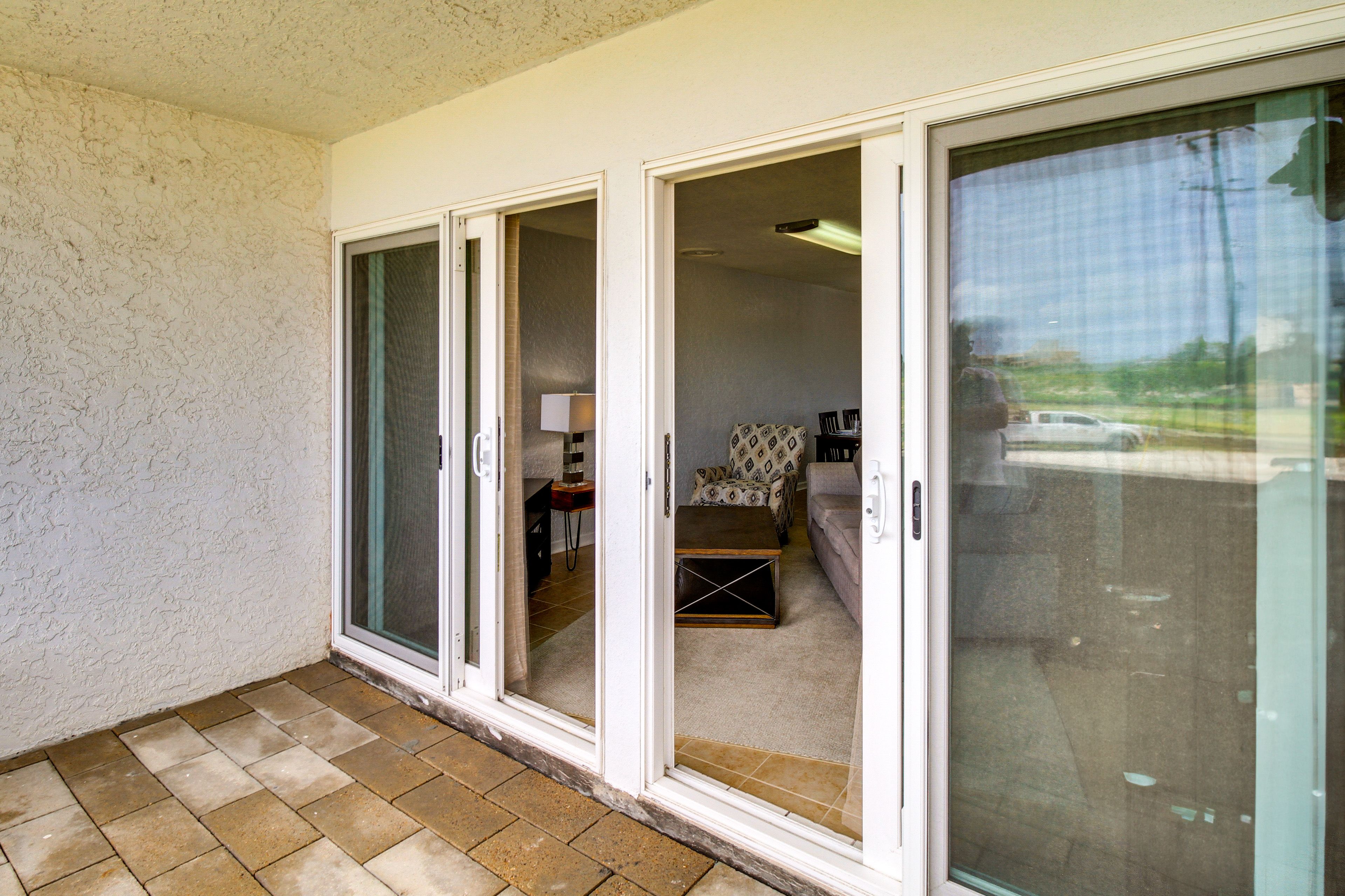 Private Covered Patio