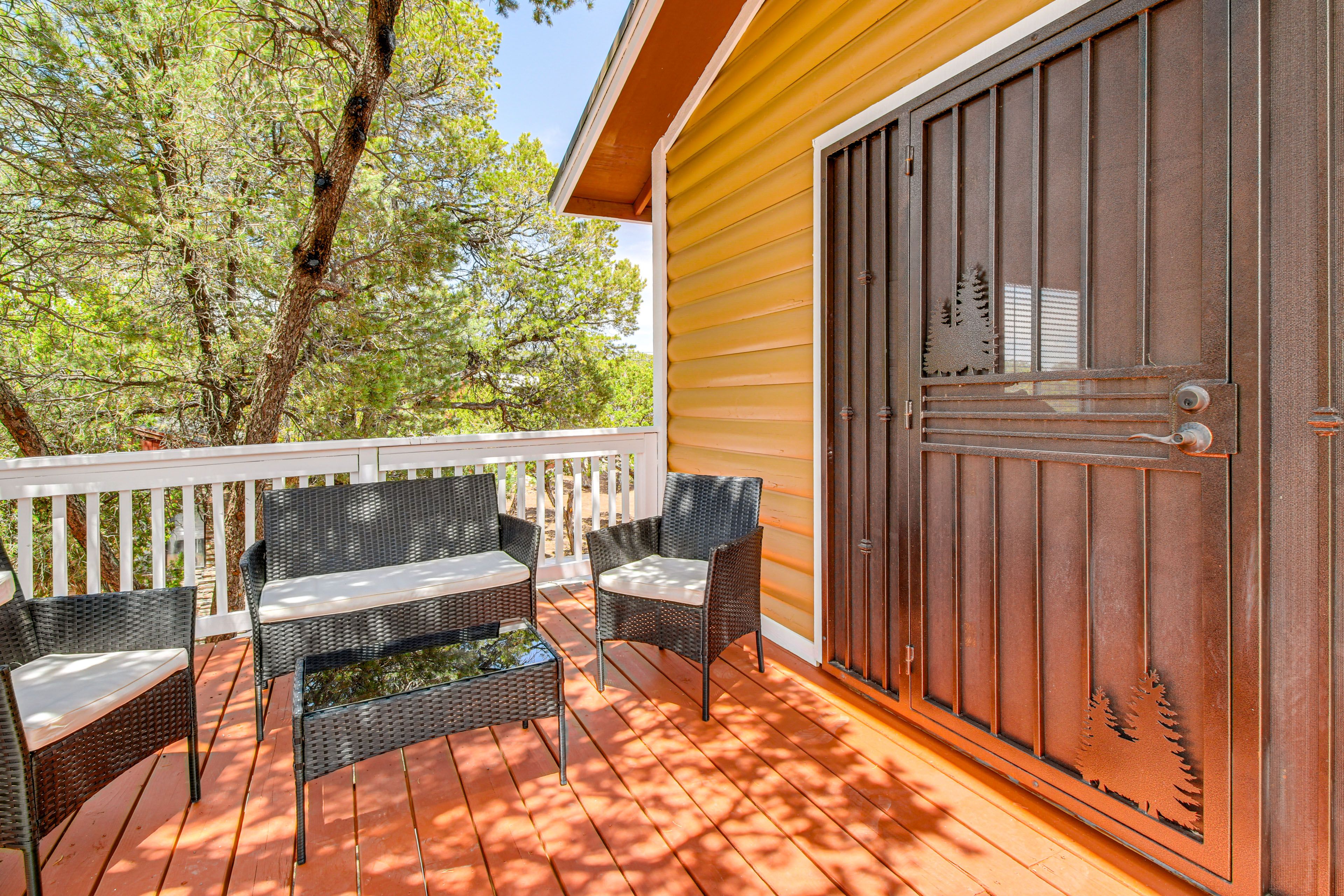 Upper Deck | 2nd Floor | Access via Bedroom 1 | Mountain Views