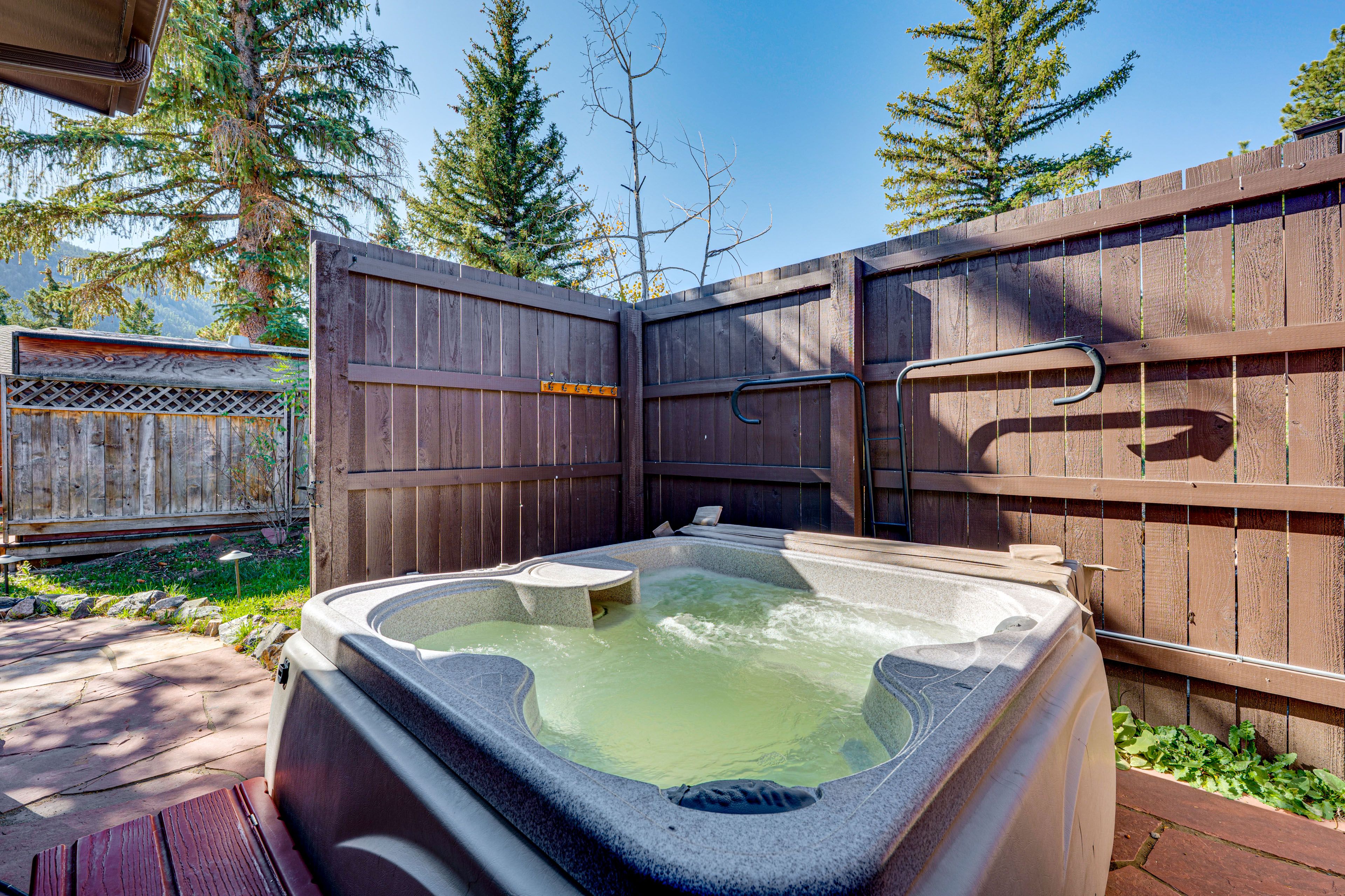 House Exterior | Private Hot Tub