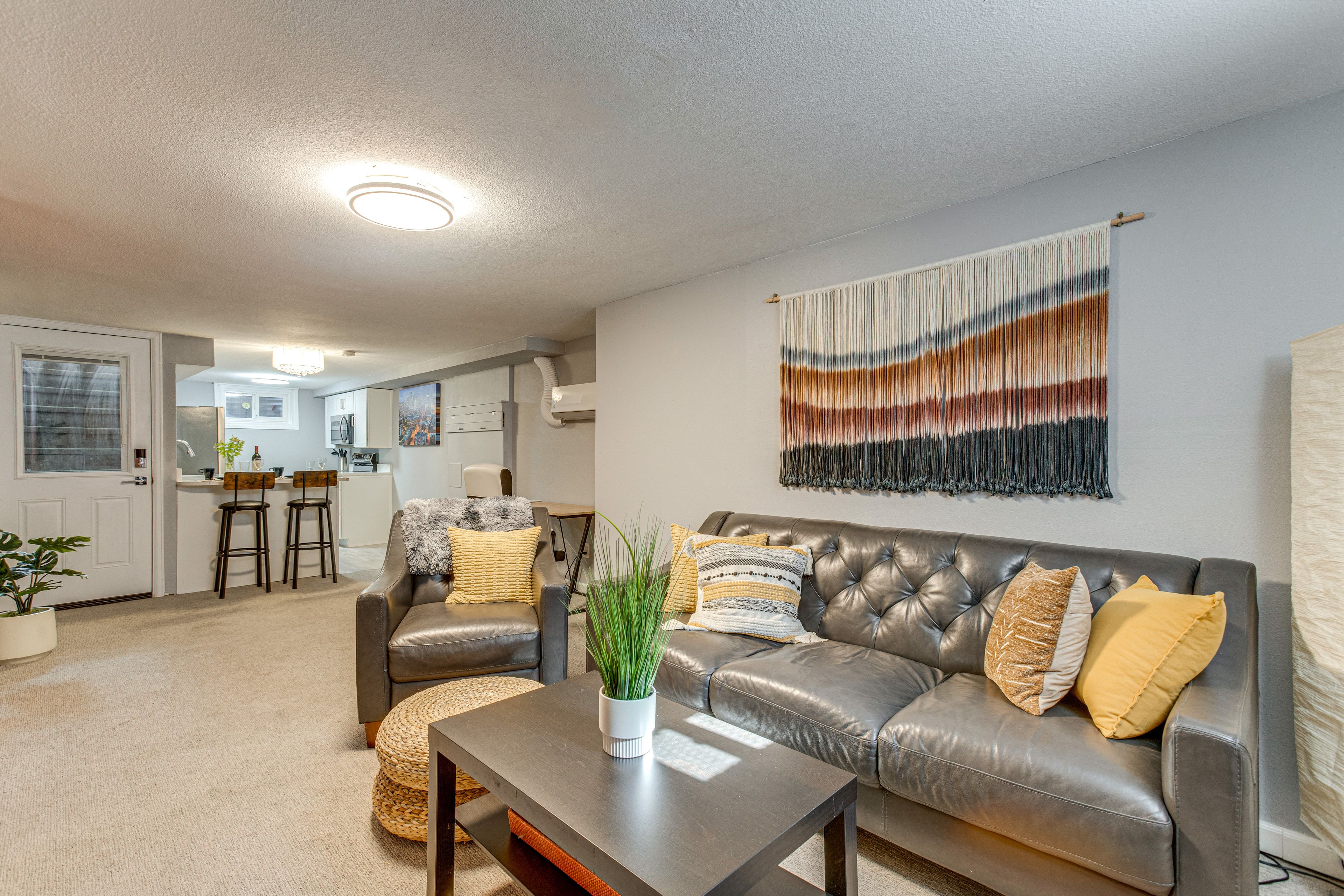 Living Room | Central A/C & Heat | Free WiFi