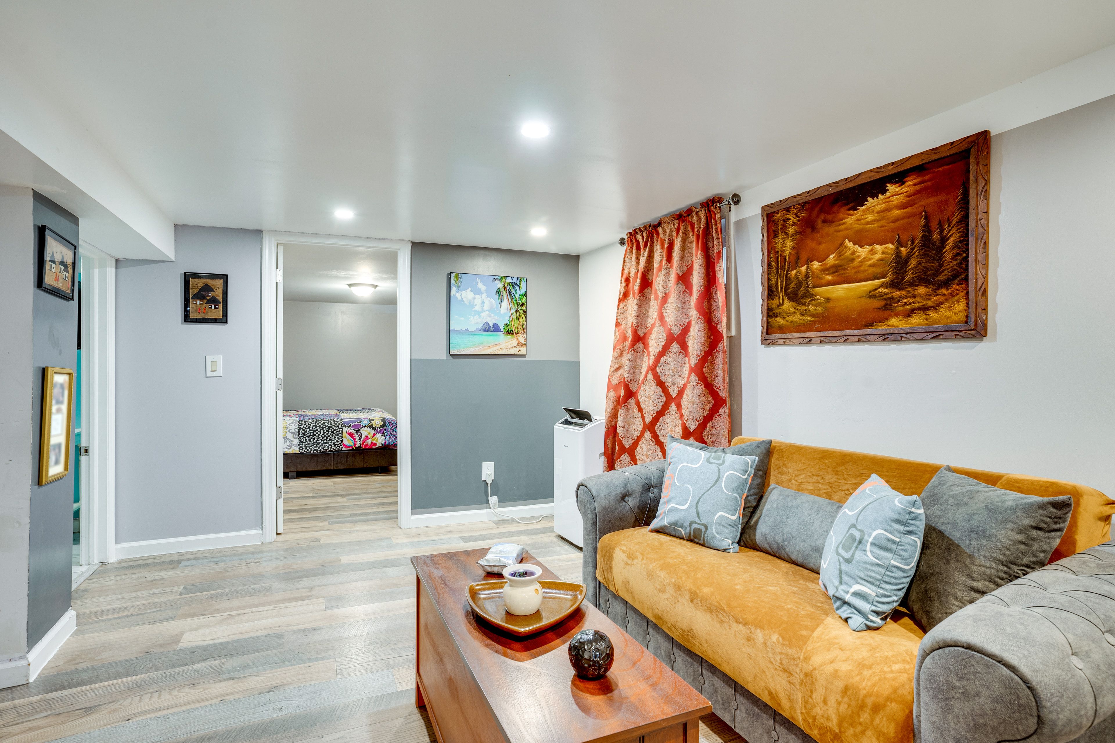 Living Room | Queen Sleeper Sofa | Smart TV