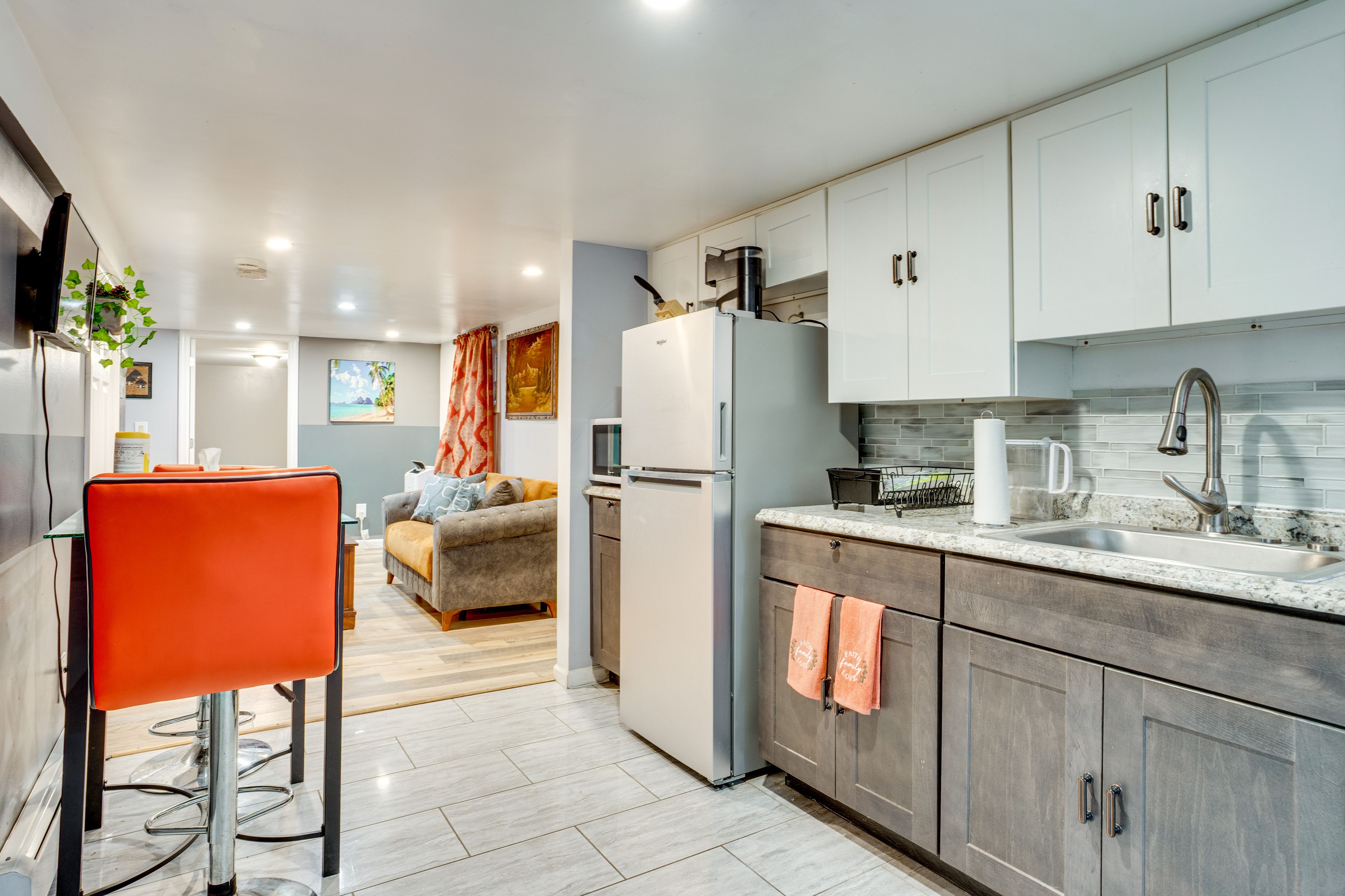 Kitchenette | A/C & Heat | Keurig Coffee Maker