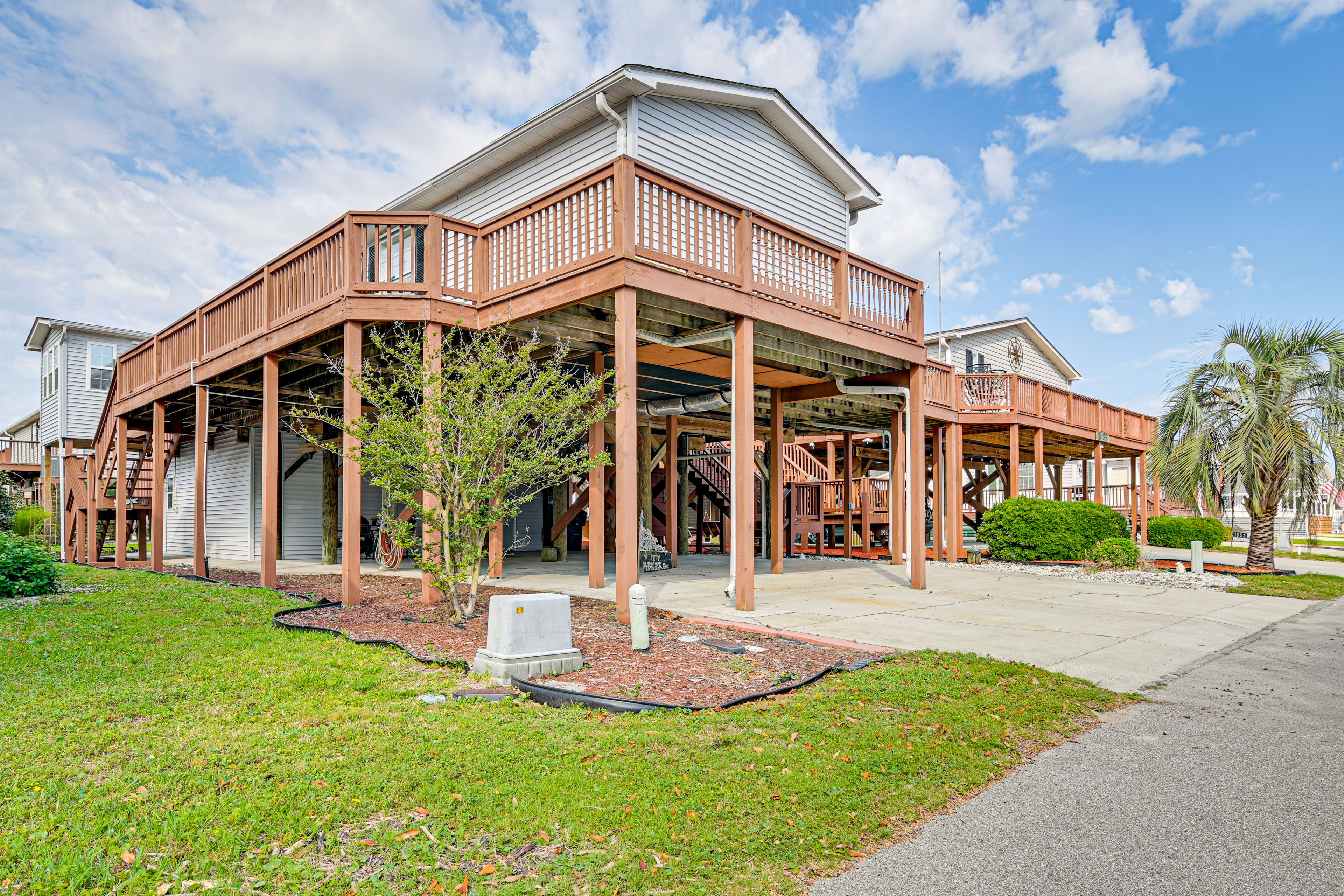 House Exterior | Wraparound Deck | Gas Grill
