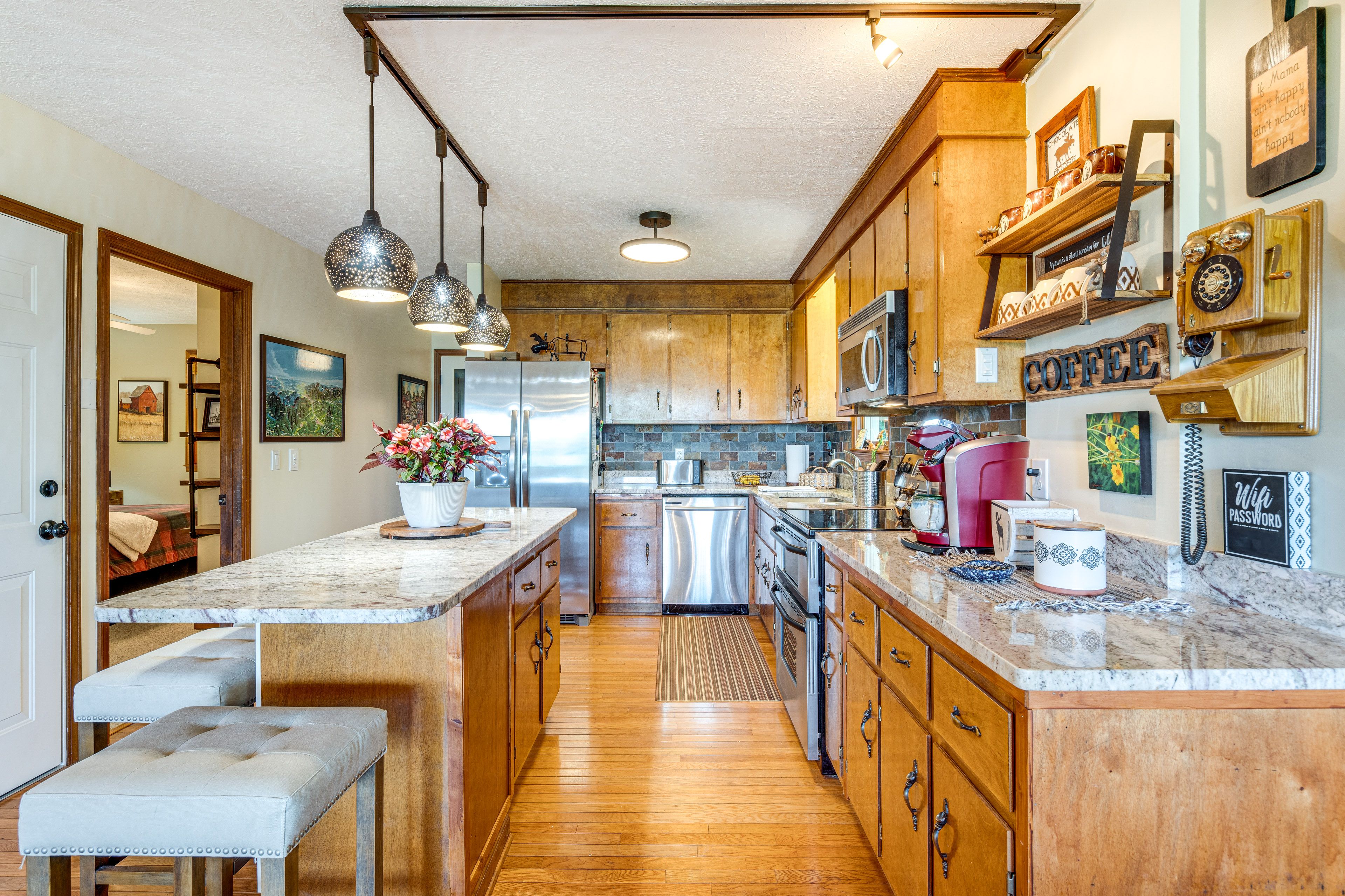 Kitchen | 1st Floor | Keurig Coffee Maker | Toaster | Cooking Basics