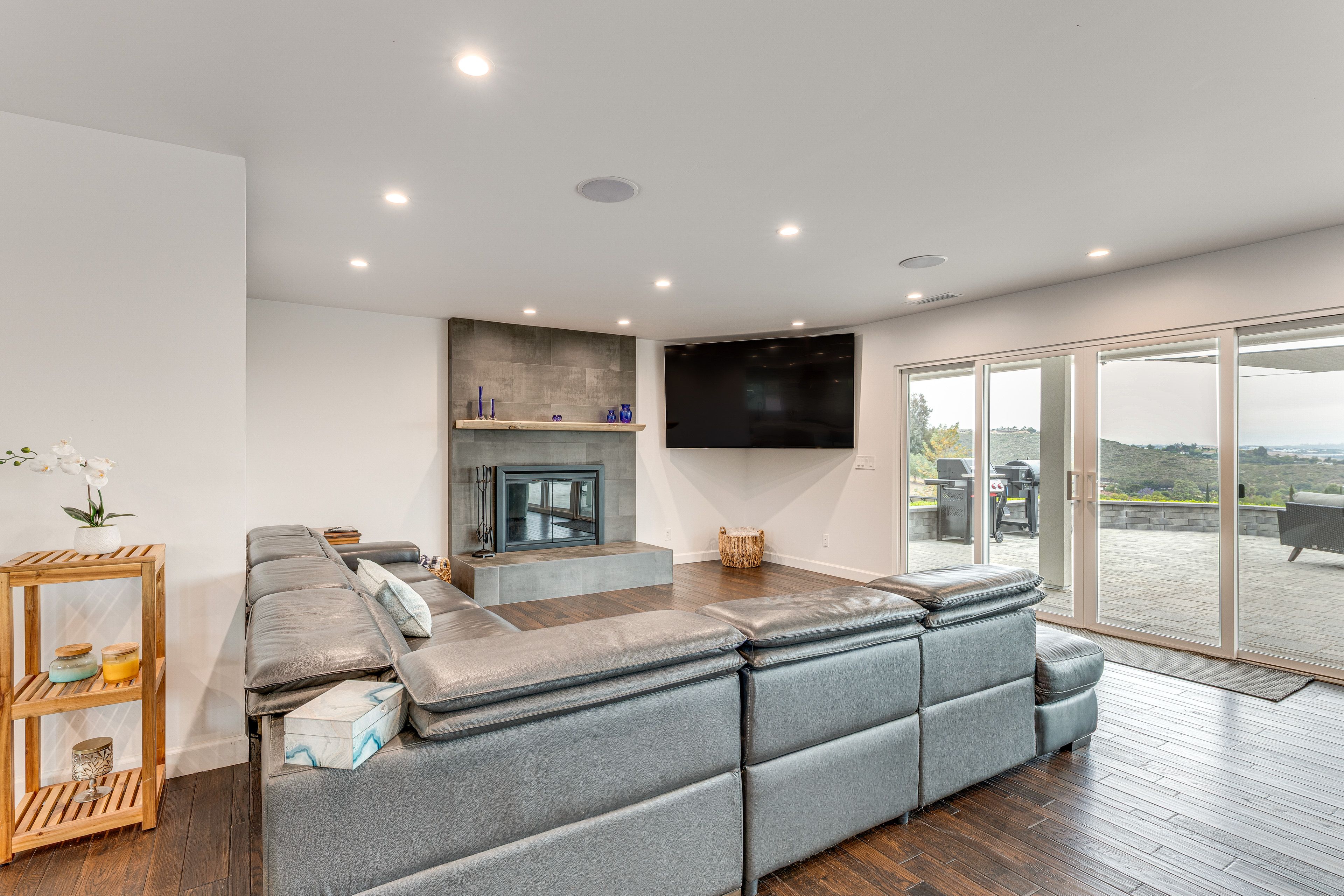 Living Room | Free WiFi | Central Heat & A/C | Single-Story Home