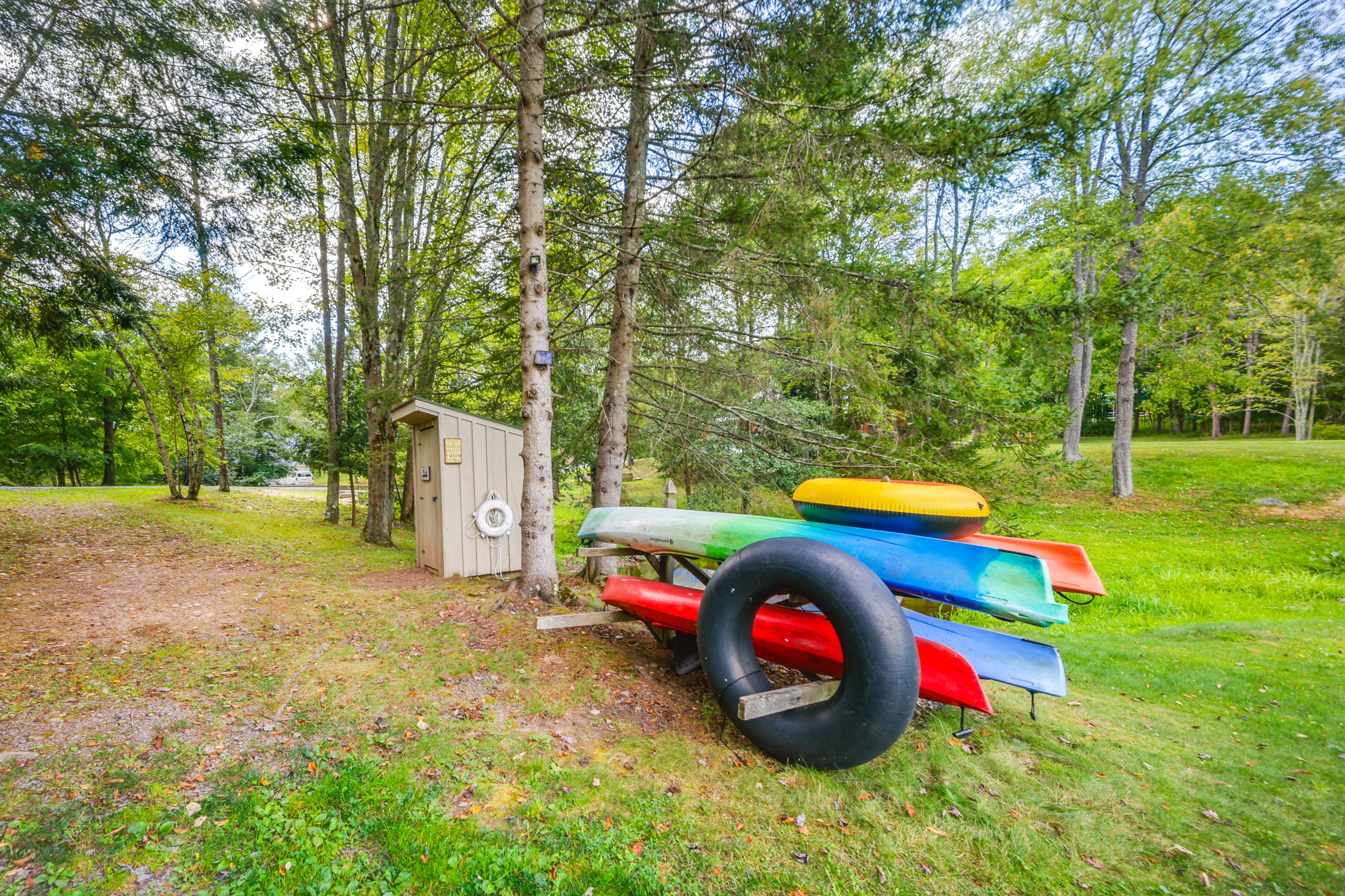 Shared Kayaks & Canoes