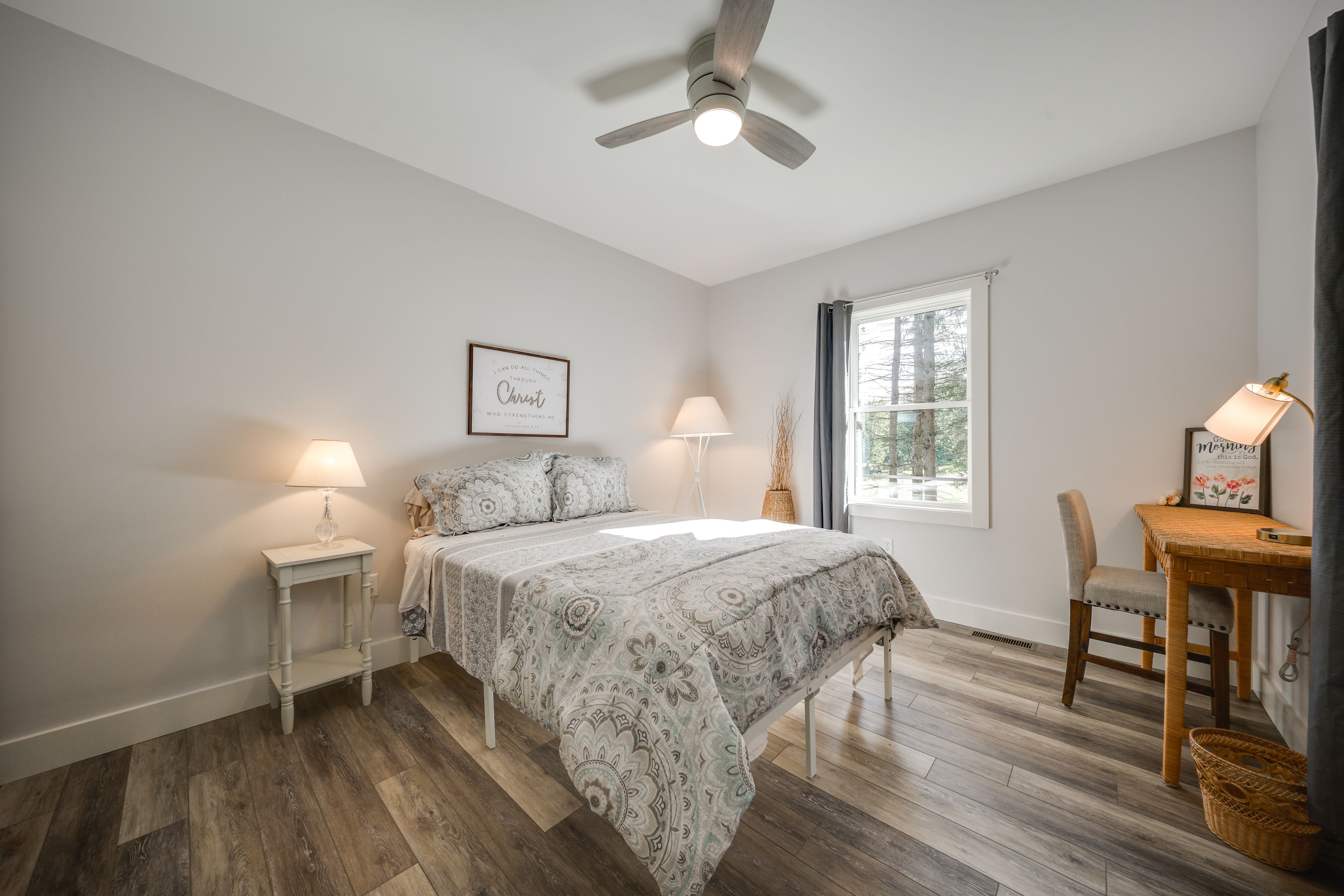 Bedroom 3 | Queen Bed | Desk | Main Level