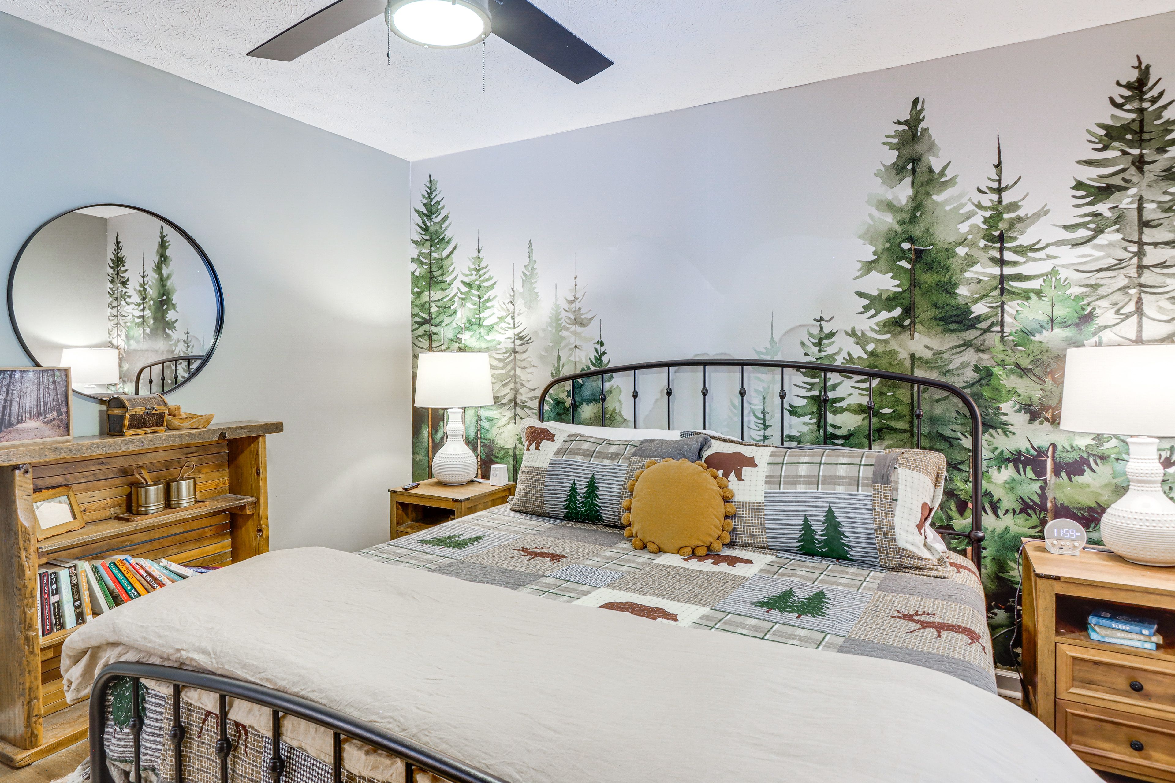Bedroom 1 | Main Level | King Bed | Smart TV
