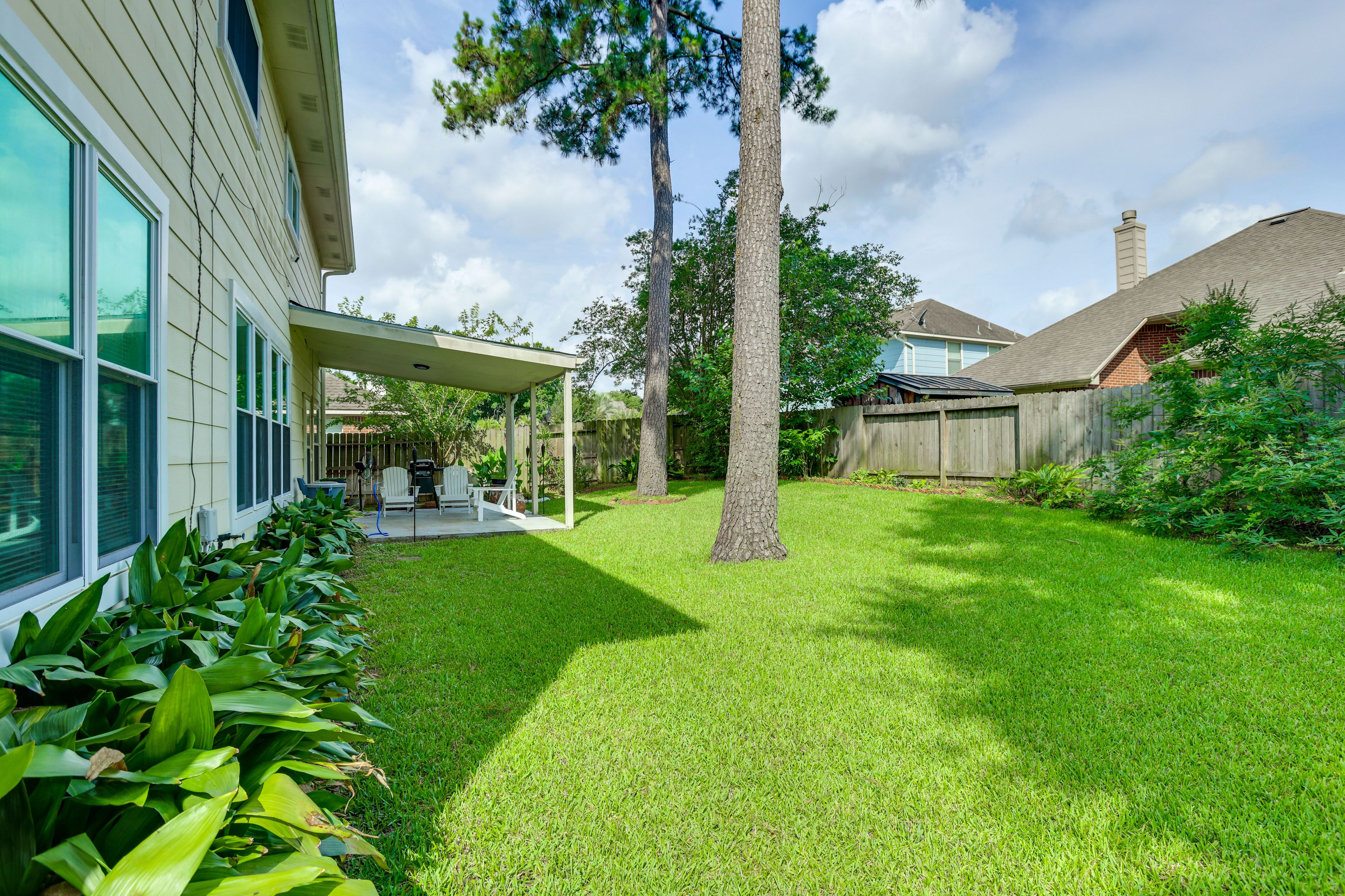 House Exterior | Fenced Backyard