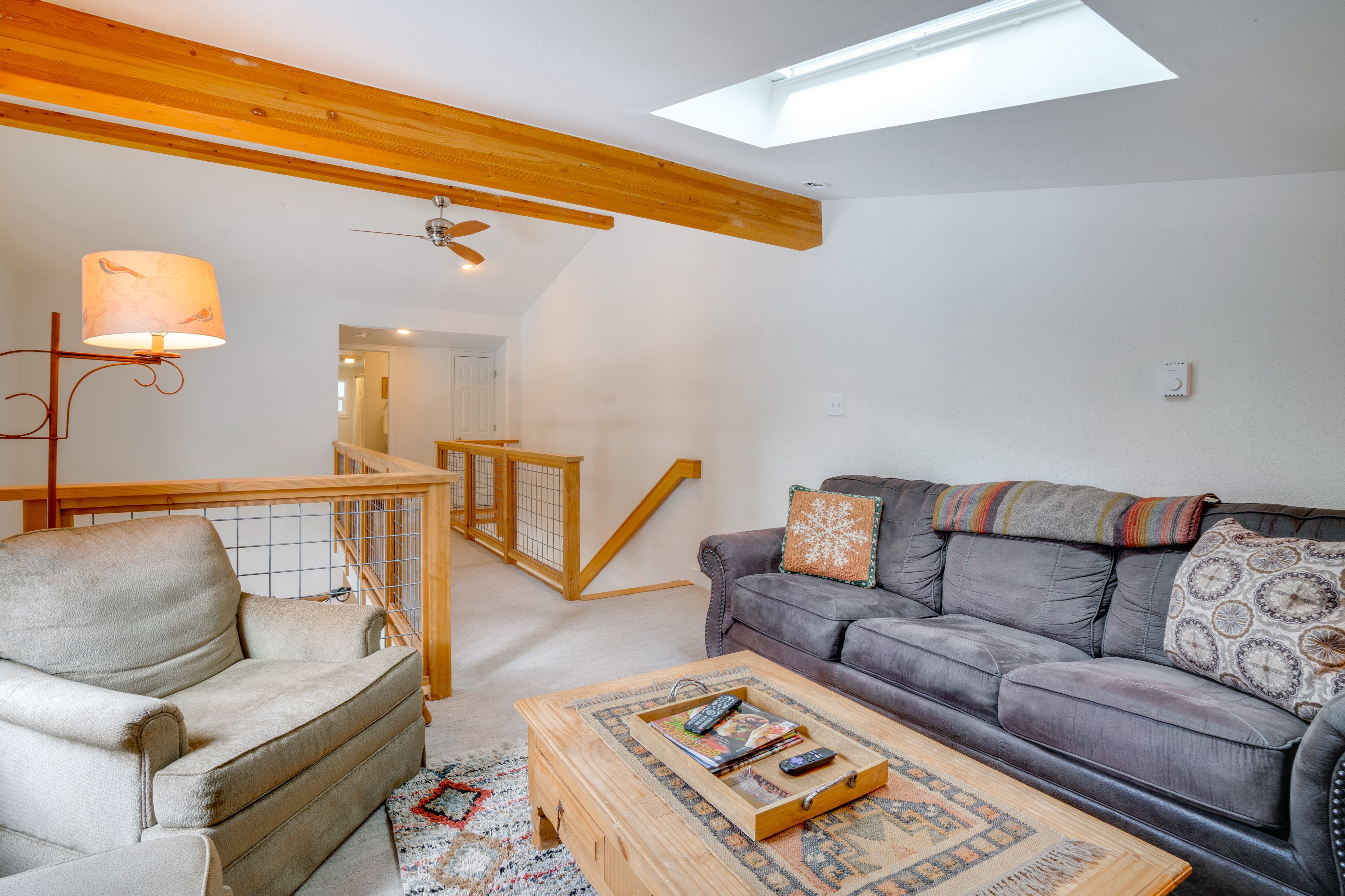 Loft | 2nd Floor | Electric Baseboard Heat | Smart TV